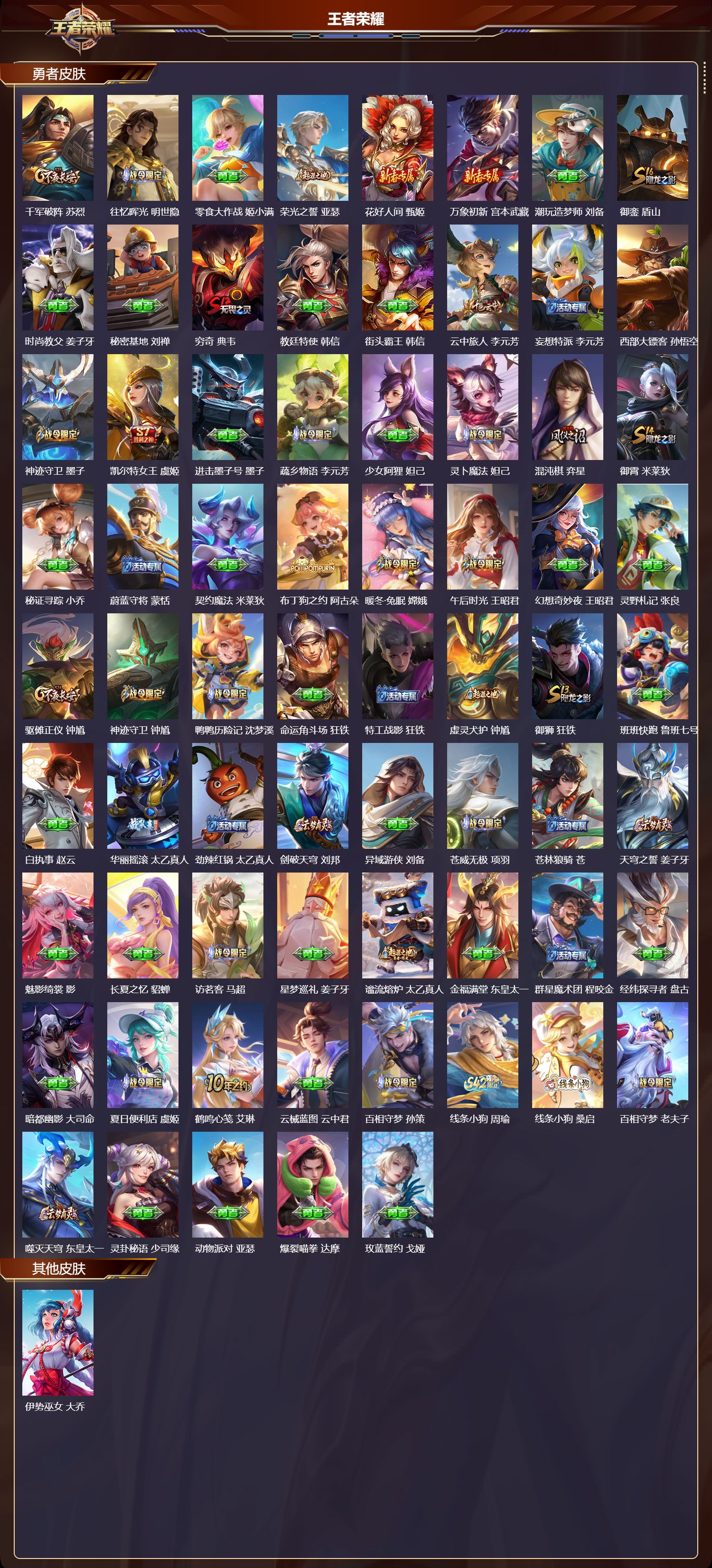 WZCMW4113817王者荣耀账号详情图10