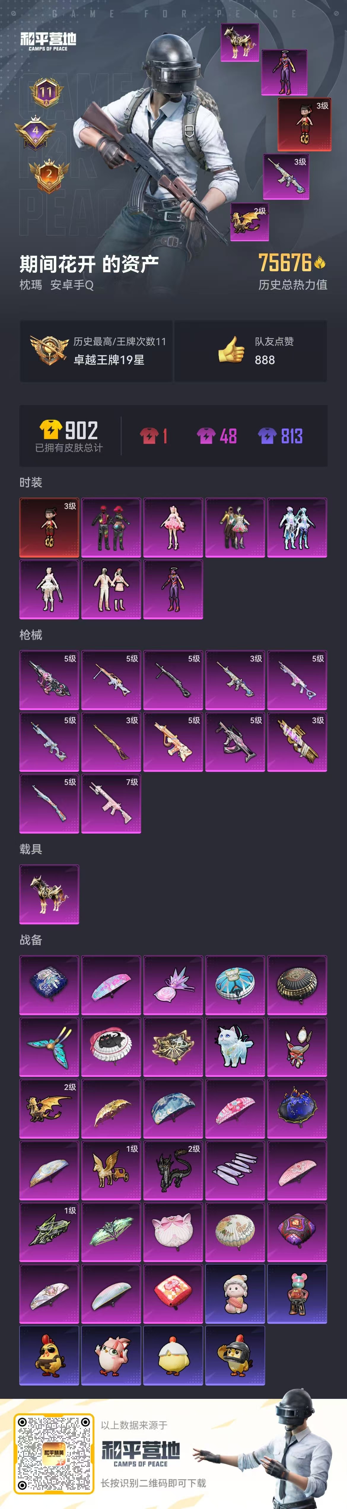 HPCMW460851和平精英账号详情图3