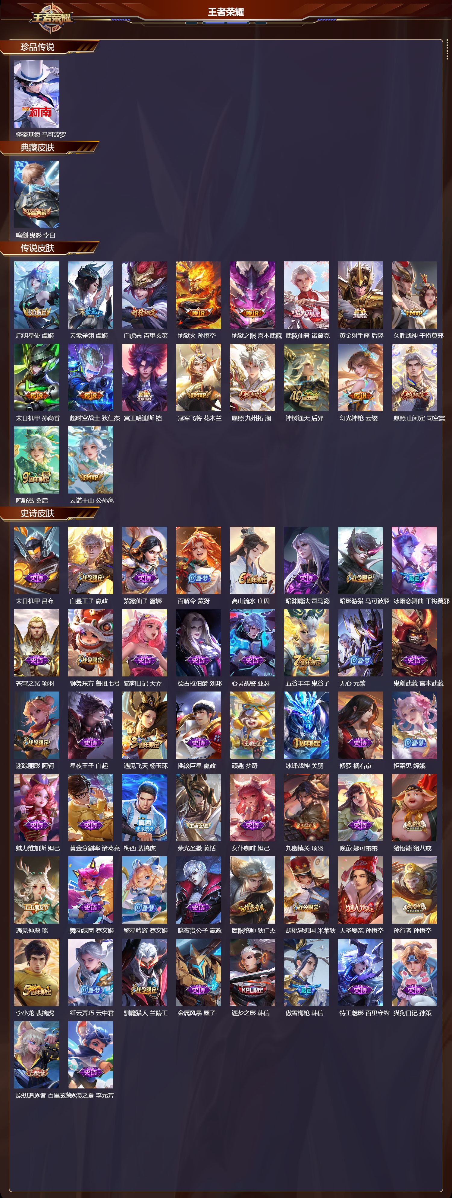 WZCMW4113747王者荣耀账号详情图6