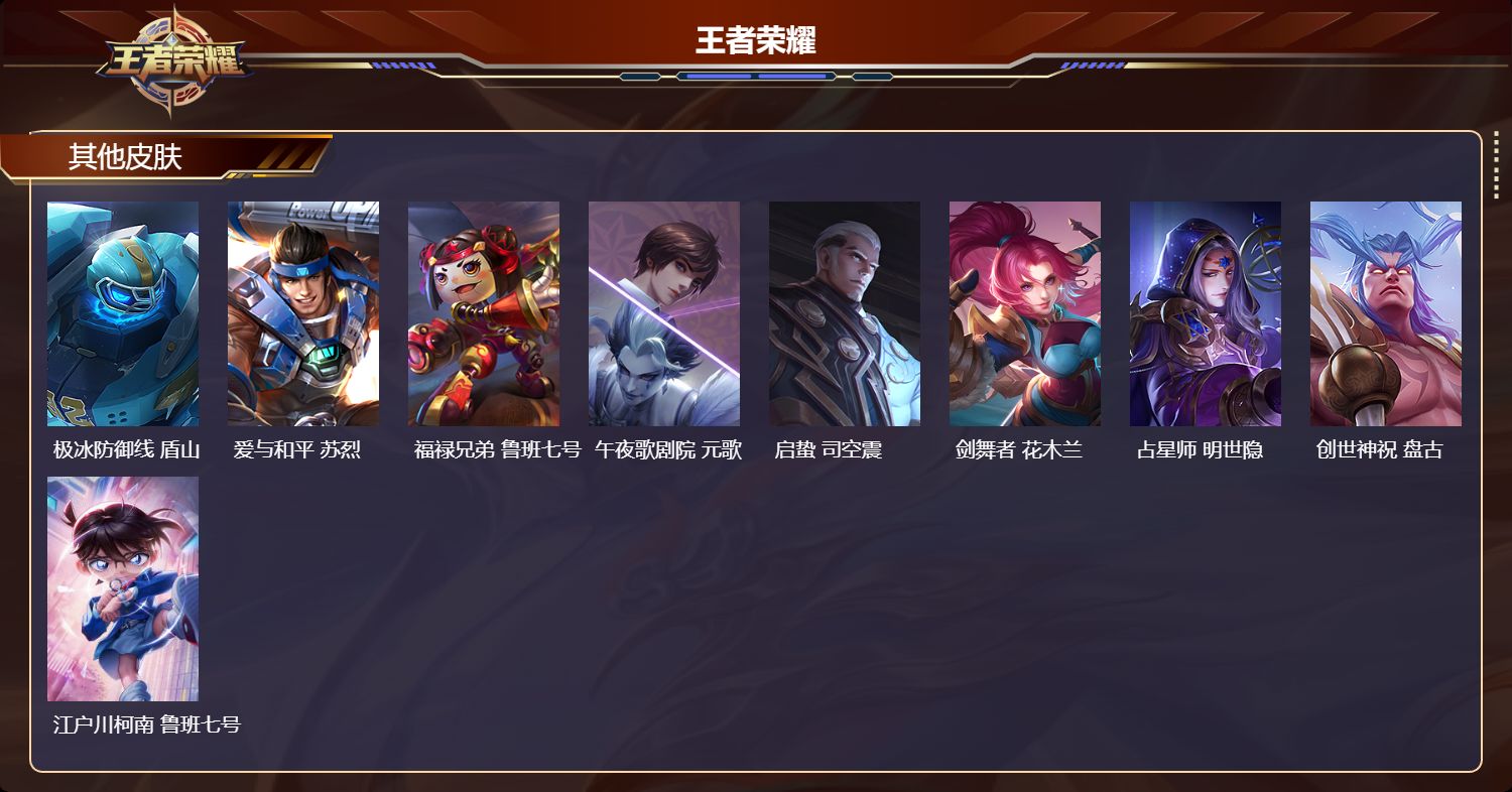 WZQM4115456王者荣耀账号详情图5