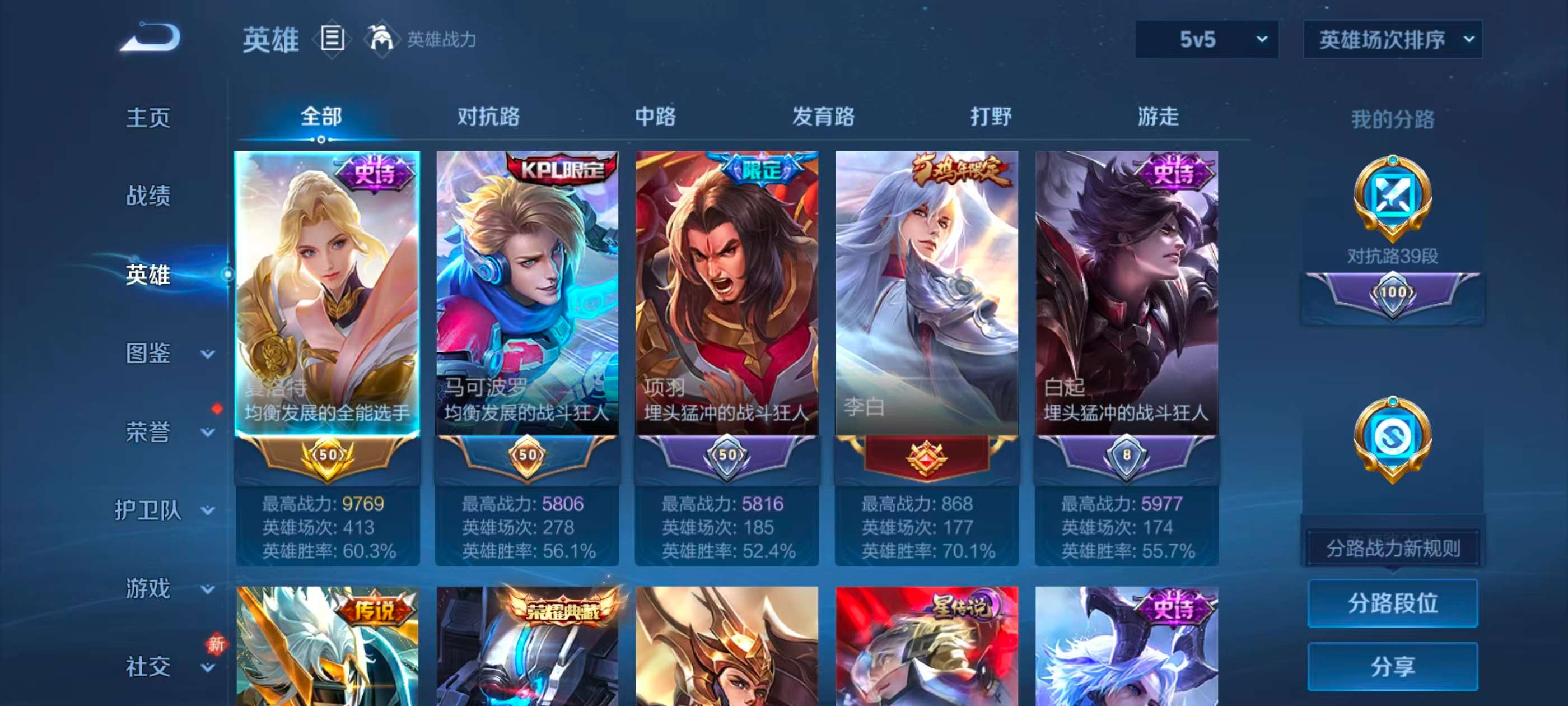 WZCMW4113832王者荣耀账号详情图5