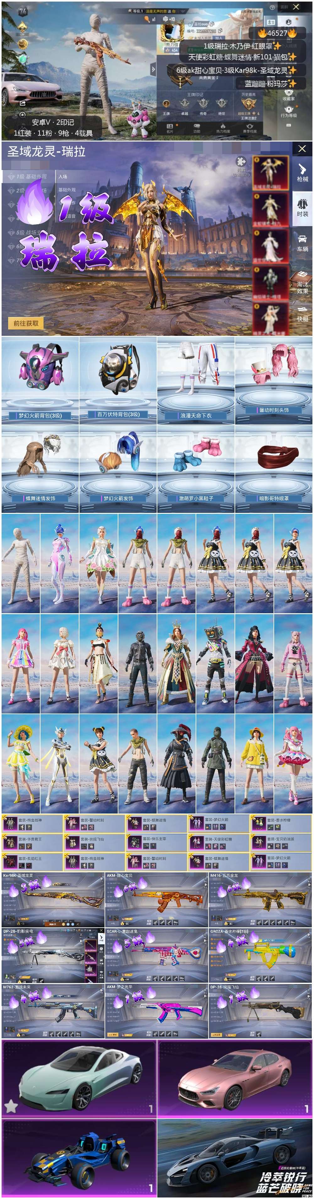 HPSJ460295和平精英账号详情图3