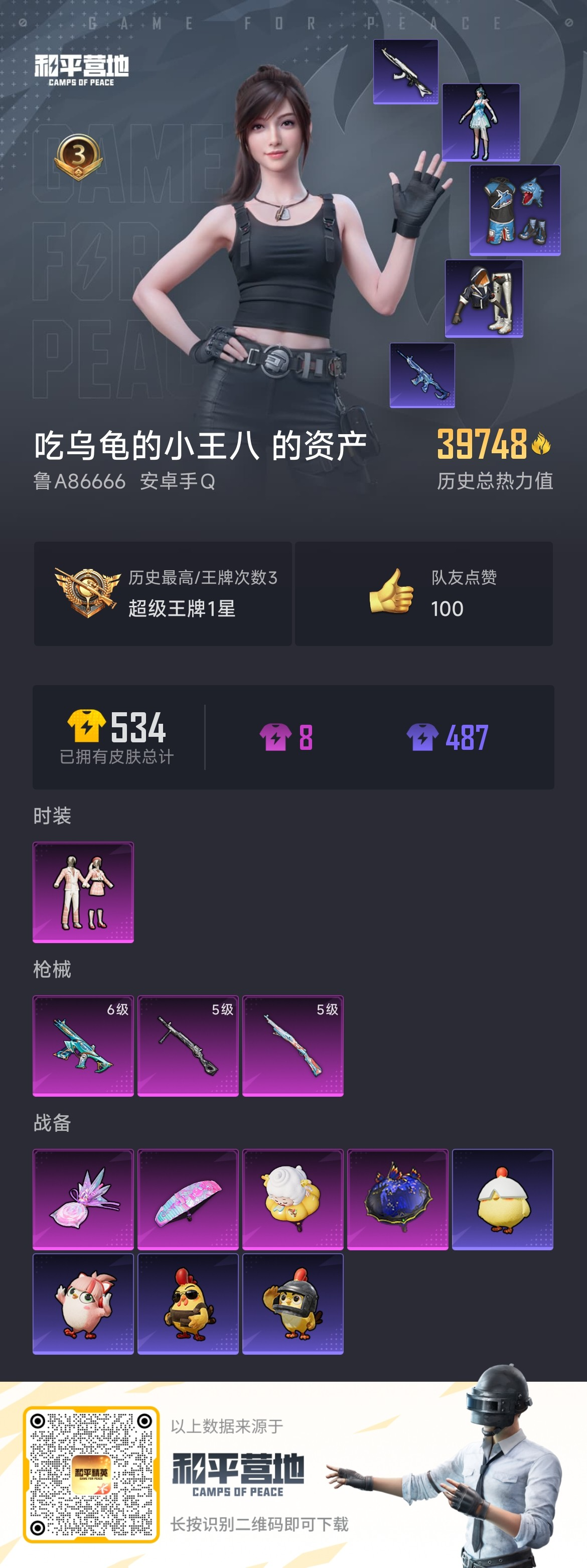 HPCMW460835和平精英账号详情图4