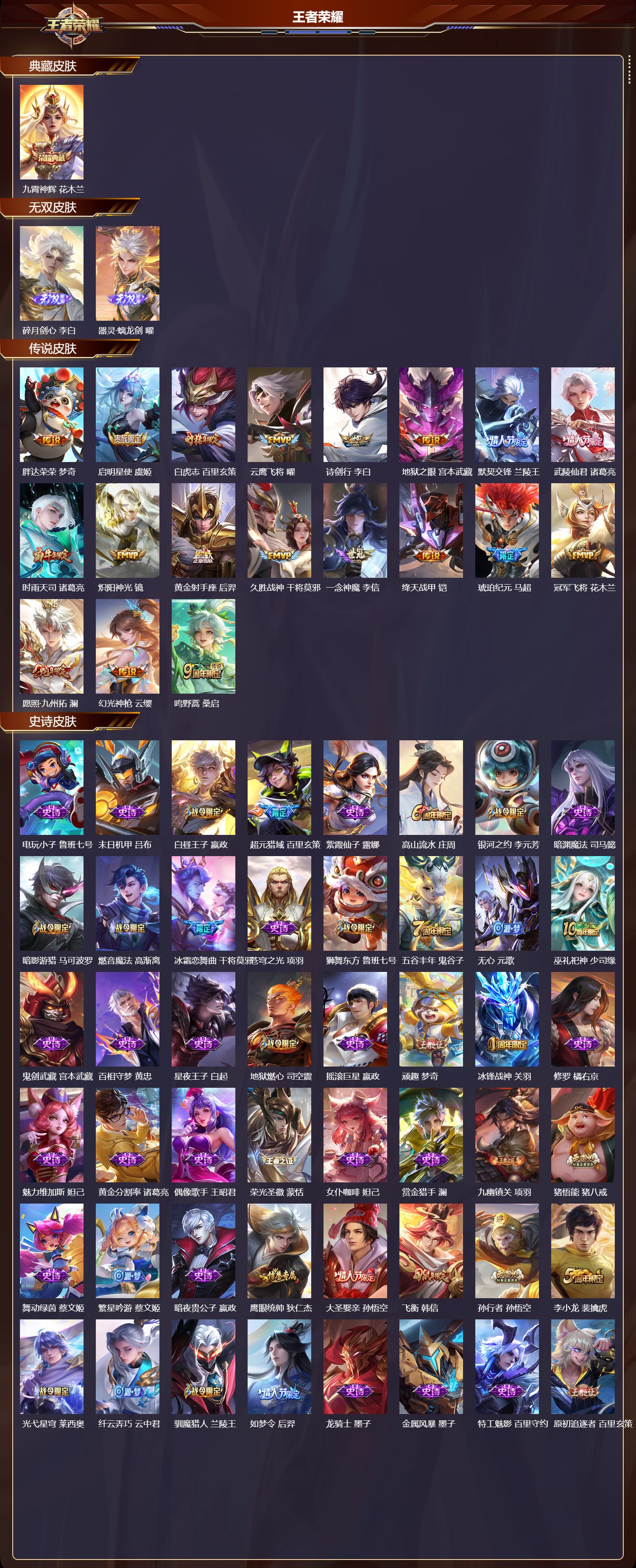 WZCMW4113883王者荣耀账号详情图6