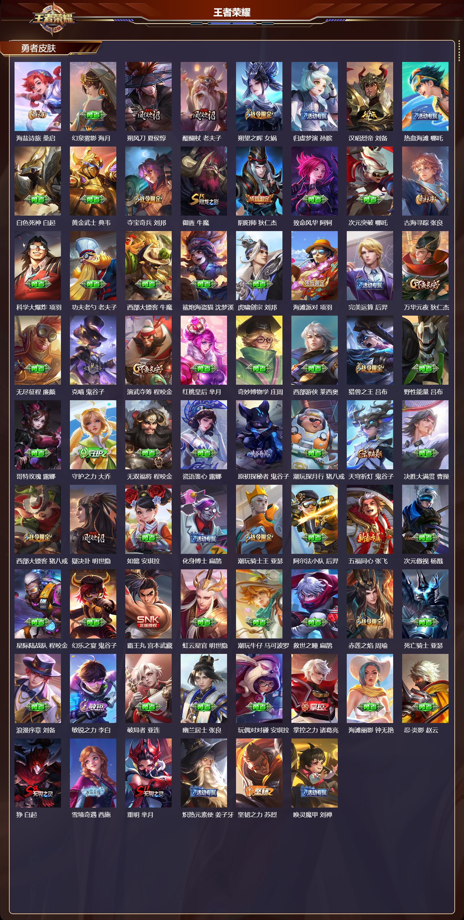 WZCMW4113747王者荣耀账号详情图8