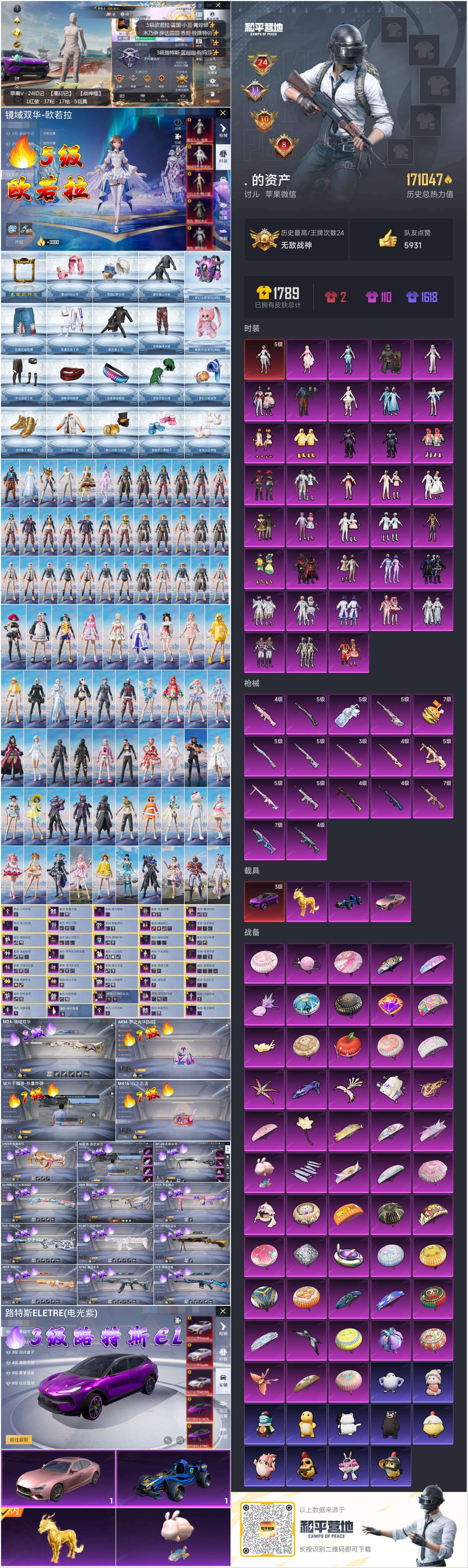 HPSJ459847和平精英账号详情图2