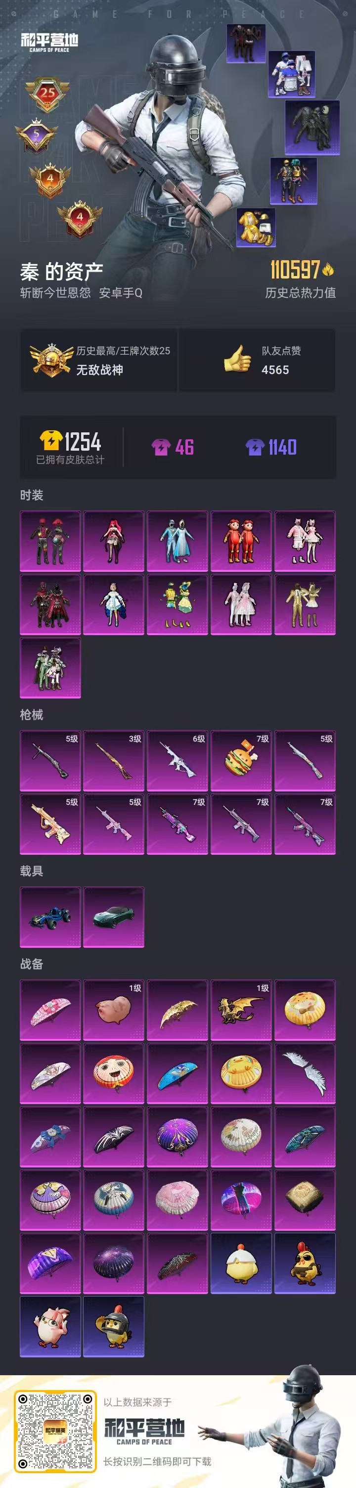 HPCMW460769和平精英账号详情图3