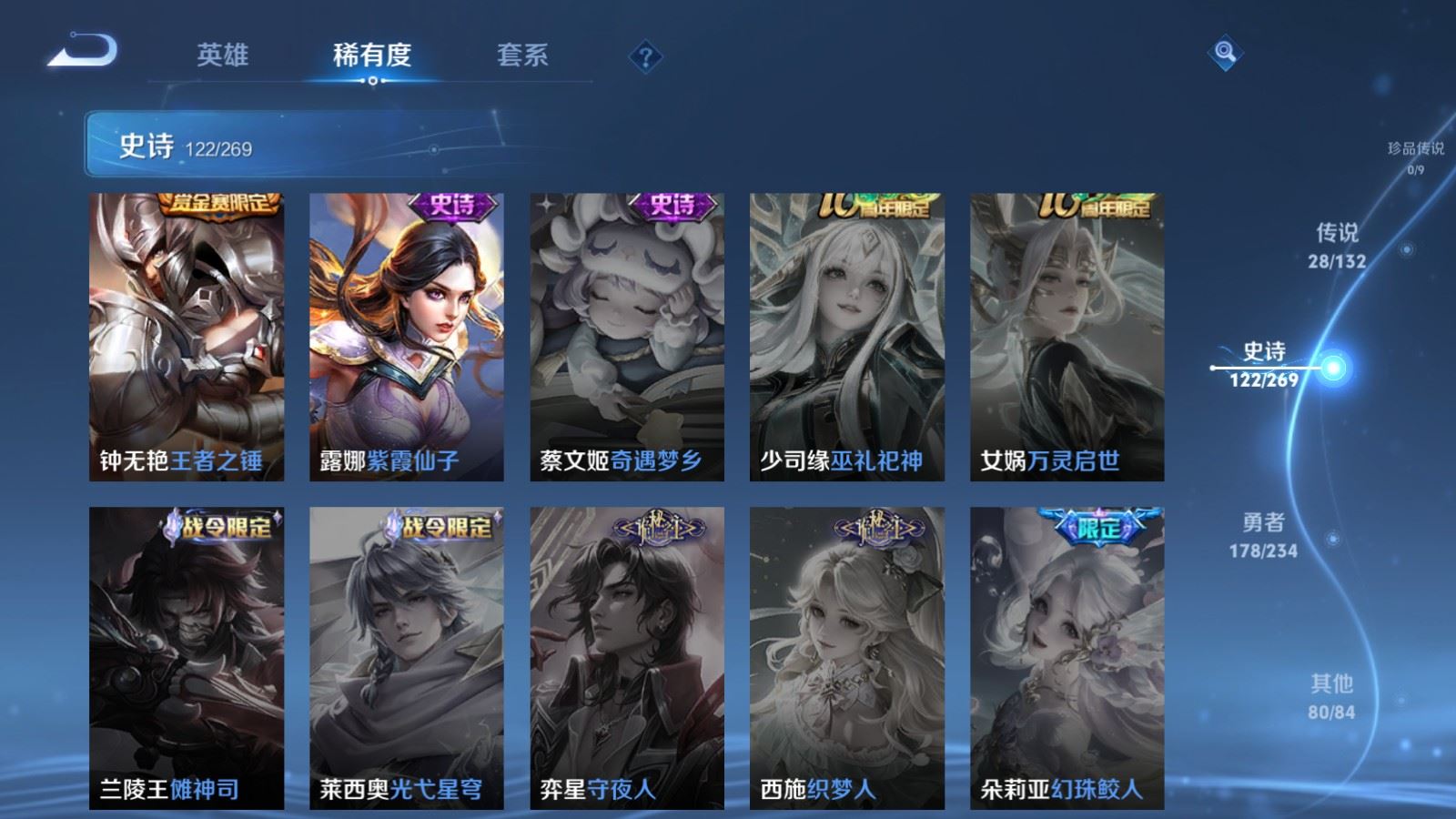 WZCMW4120699王者荣耀账号详情图22