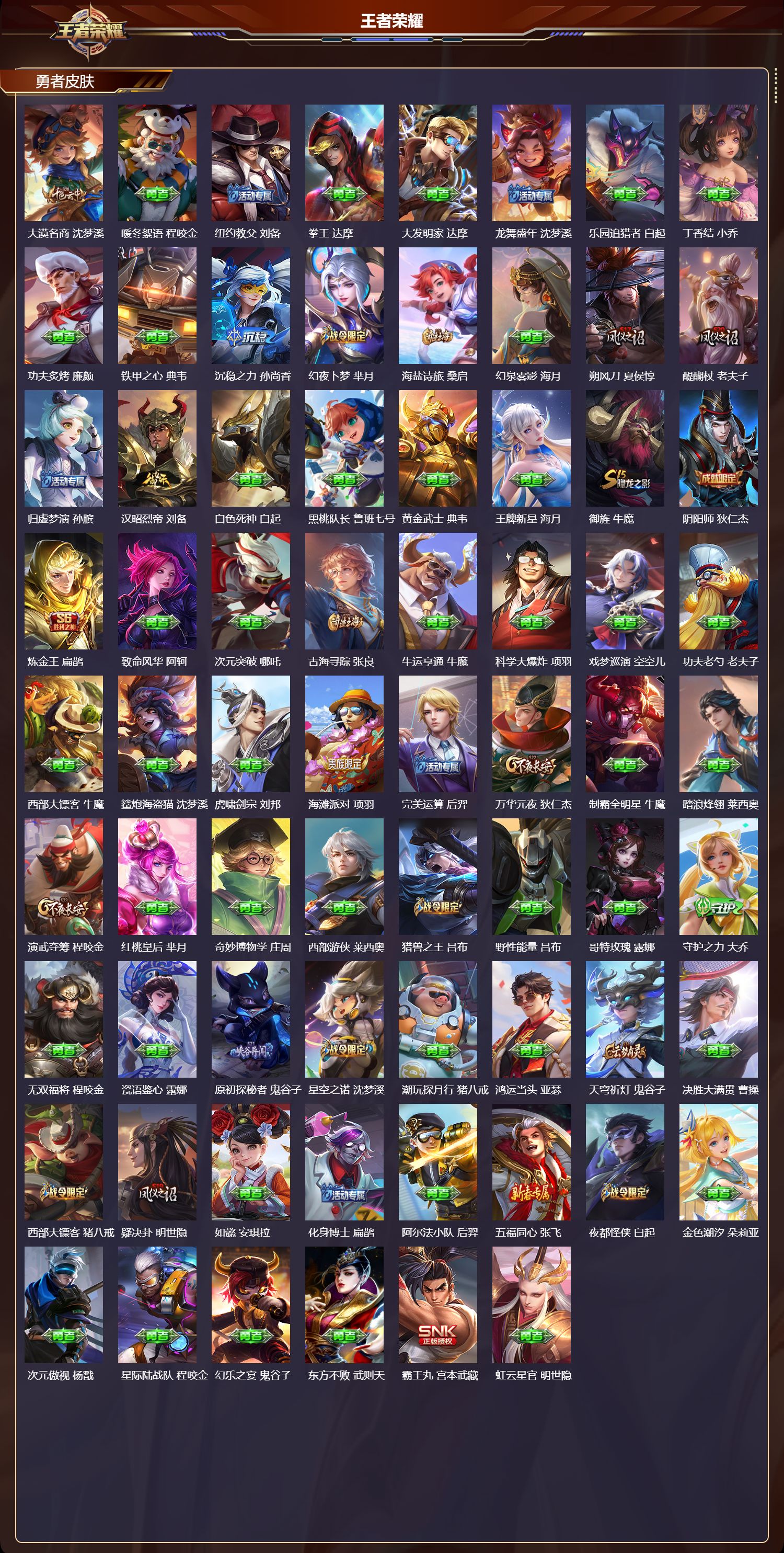 WZCMW4113844王者荣耀账号详情图8