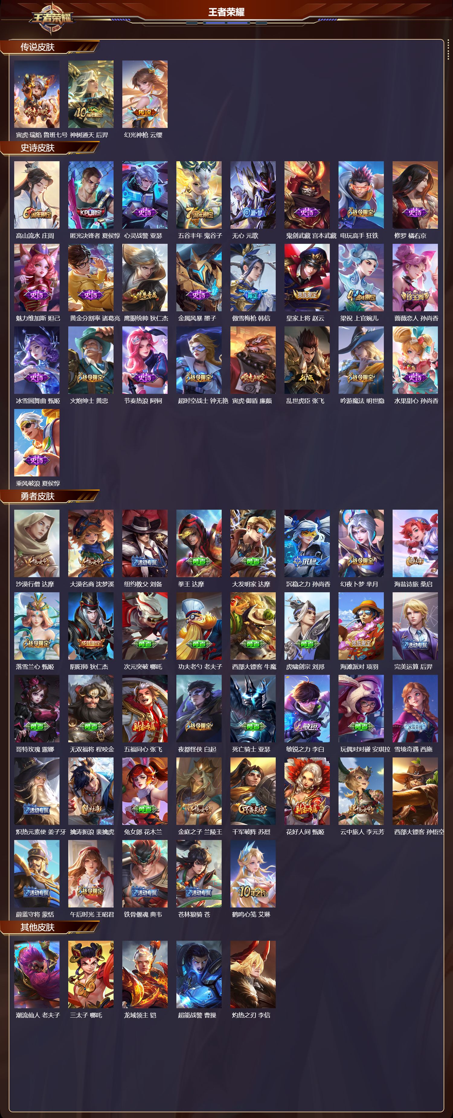 WZCMW4113862王者荣耀账号详情图6