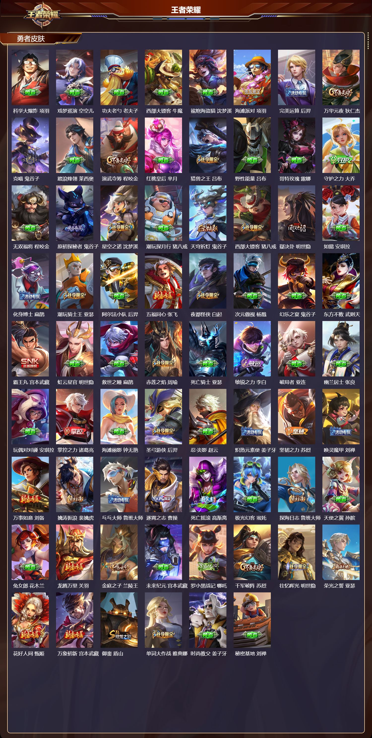 WZCMW4113883王者荣耀账号详情图8