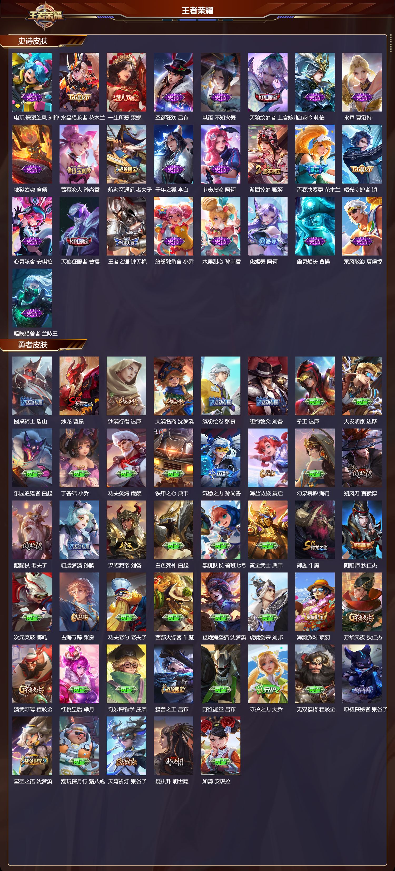 WZQM4115485王者荣耀账号详情图4