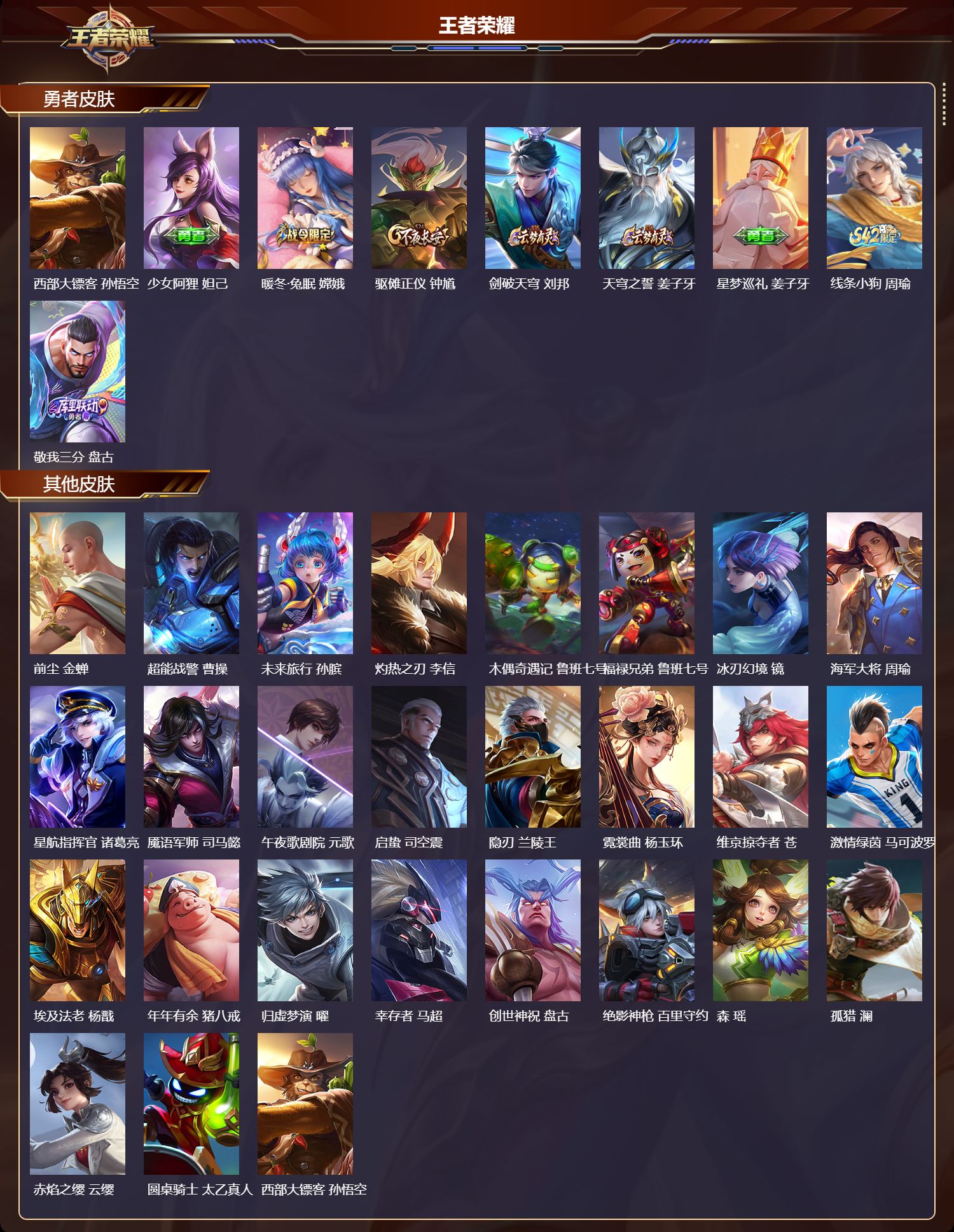 WZCMW4113843王者荣耀账号详情图3