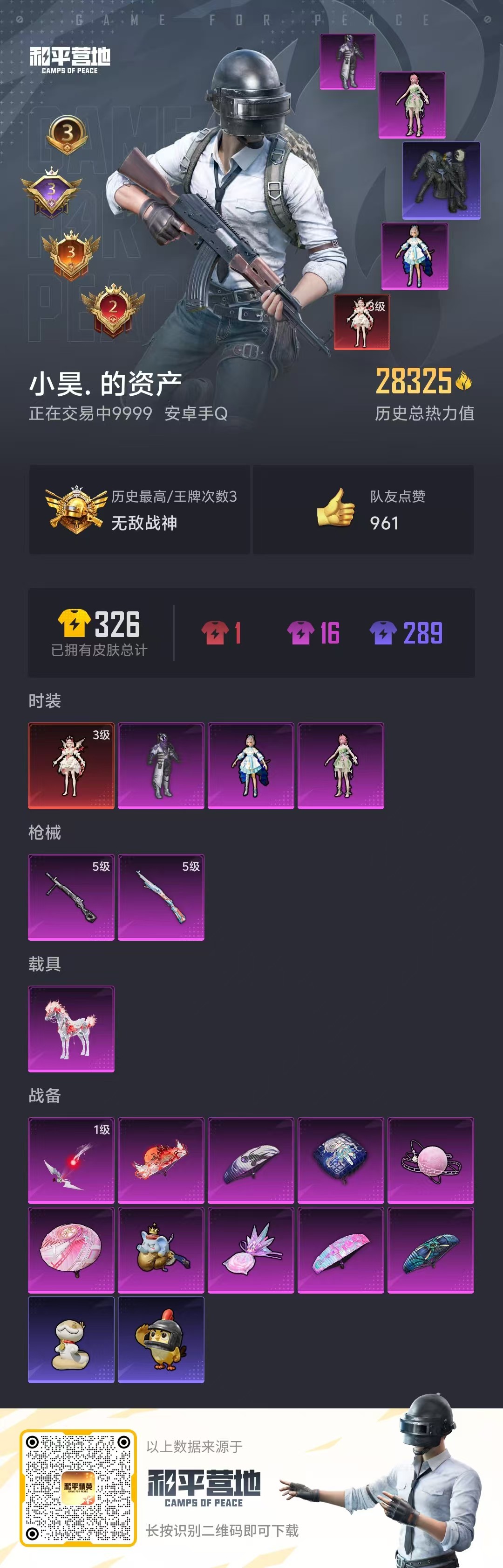 HPCMW460922和平精英账号详情图5