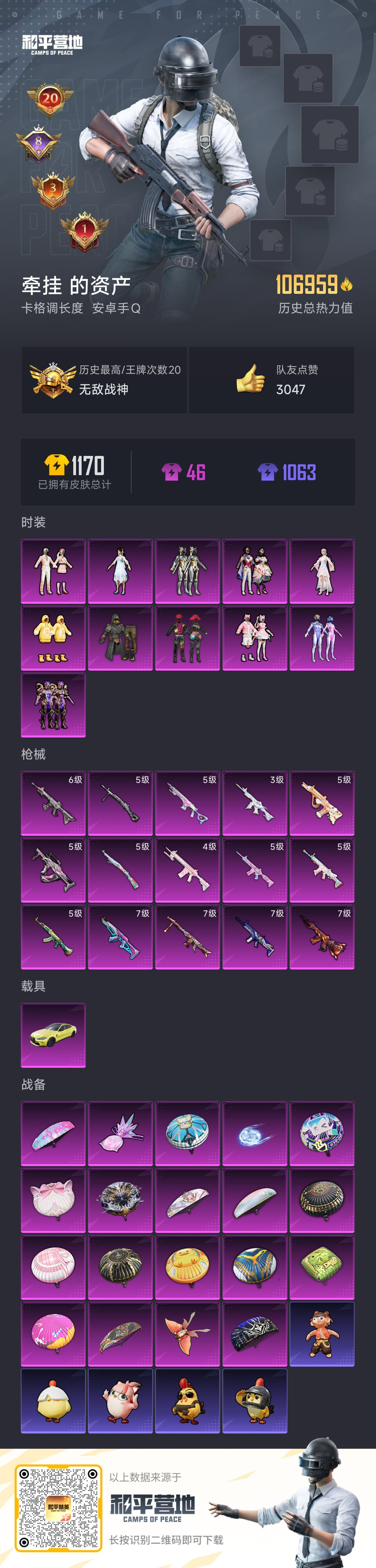 HPSJ460229和平精英账号详情图2