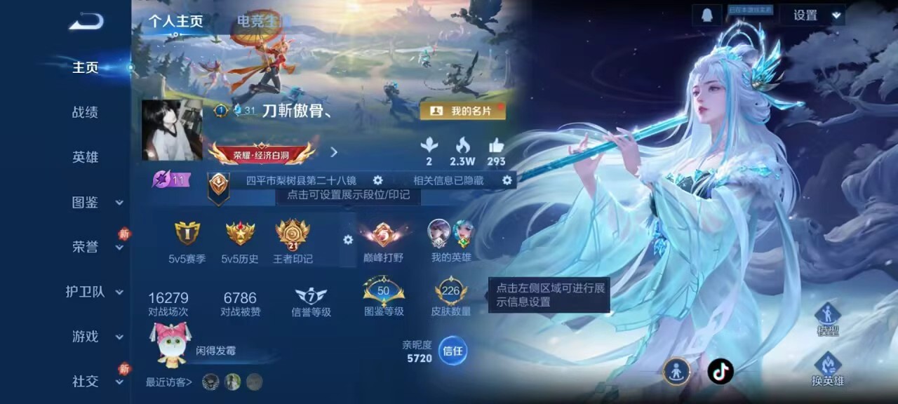 WZCMW4113708王者荣耀账号详情图2 WZCMW4113708王者荣耀账号详情图2