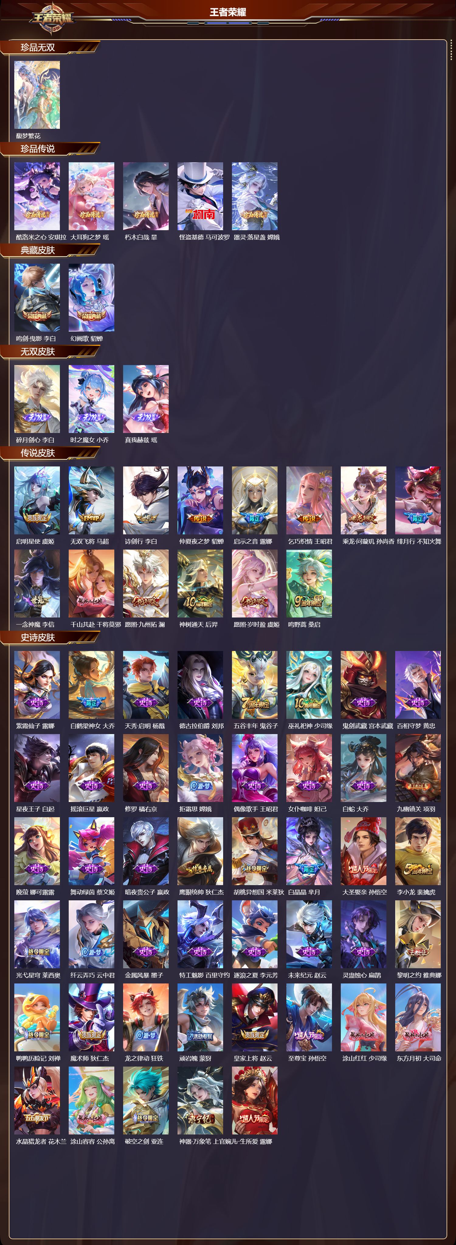 WZCMW4113880王者荣耀账号详情图6