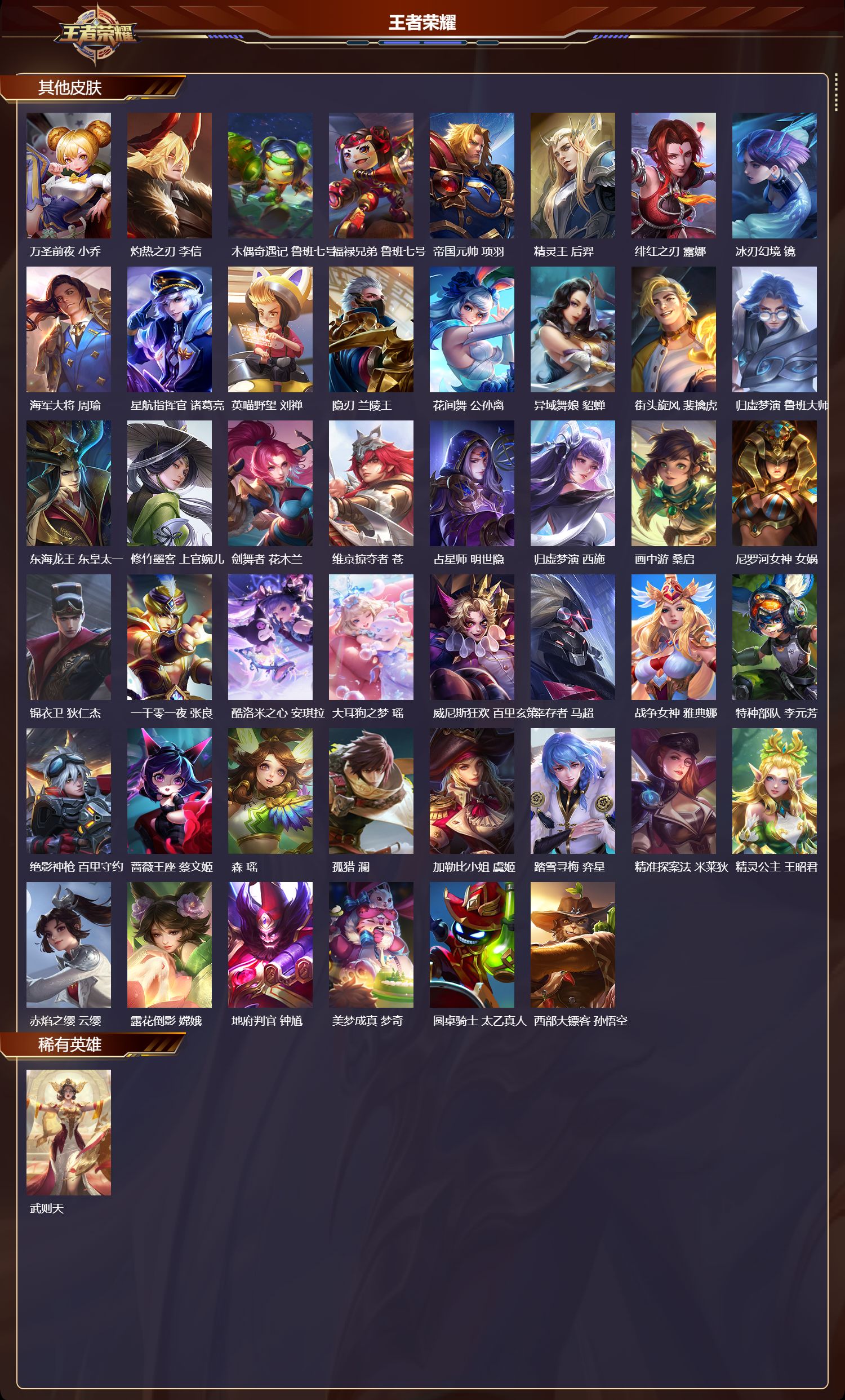 WZCMW4113823王者荣耀账号详情图9