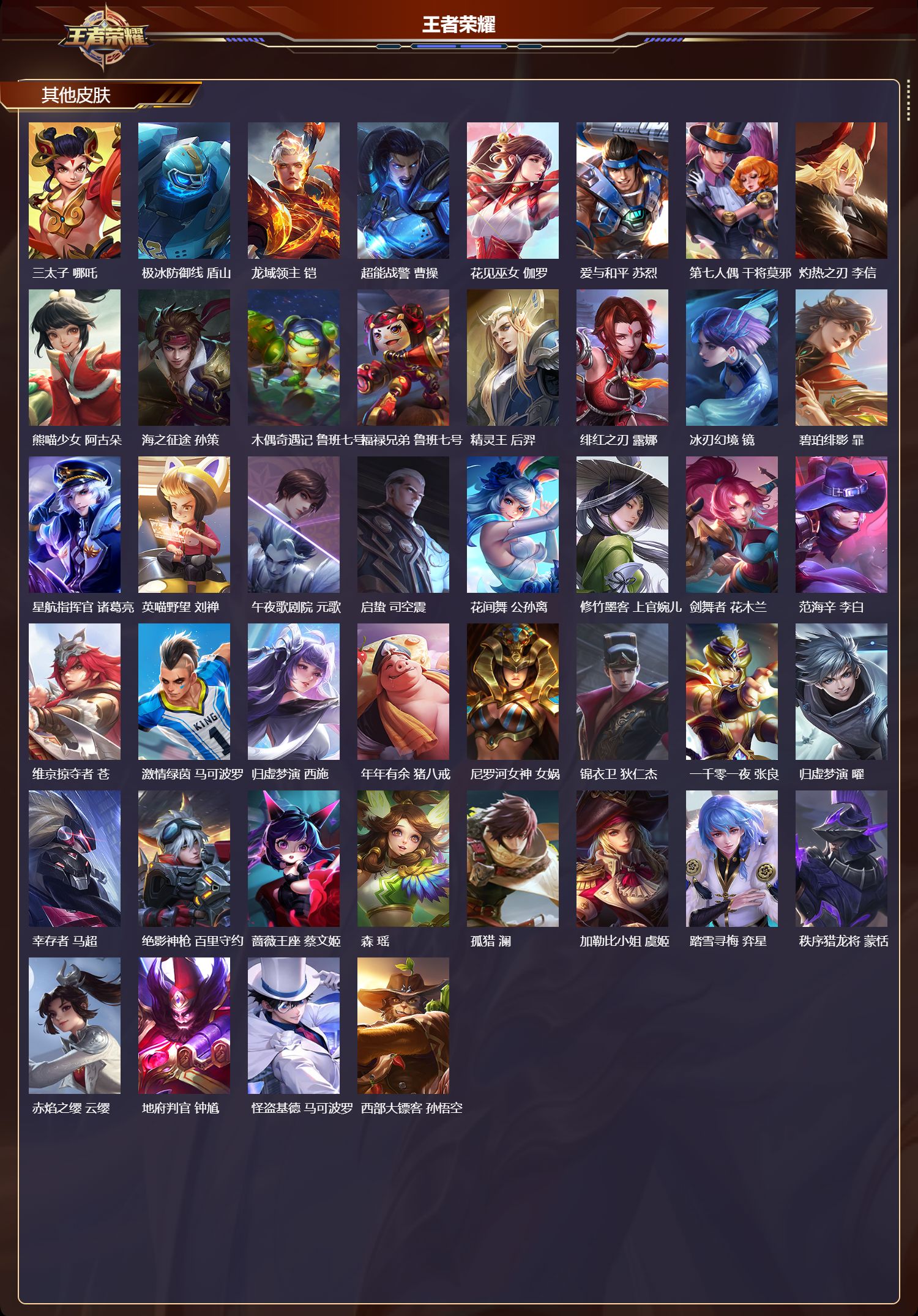 WZCMW4113863王者荣耀账号详情图9