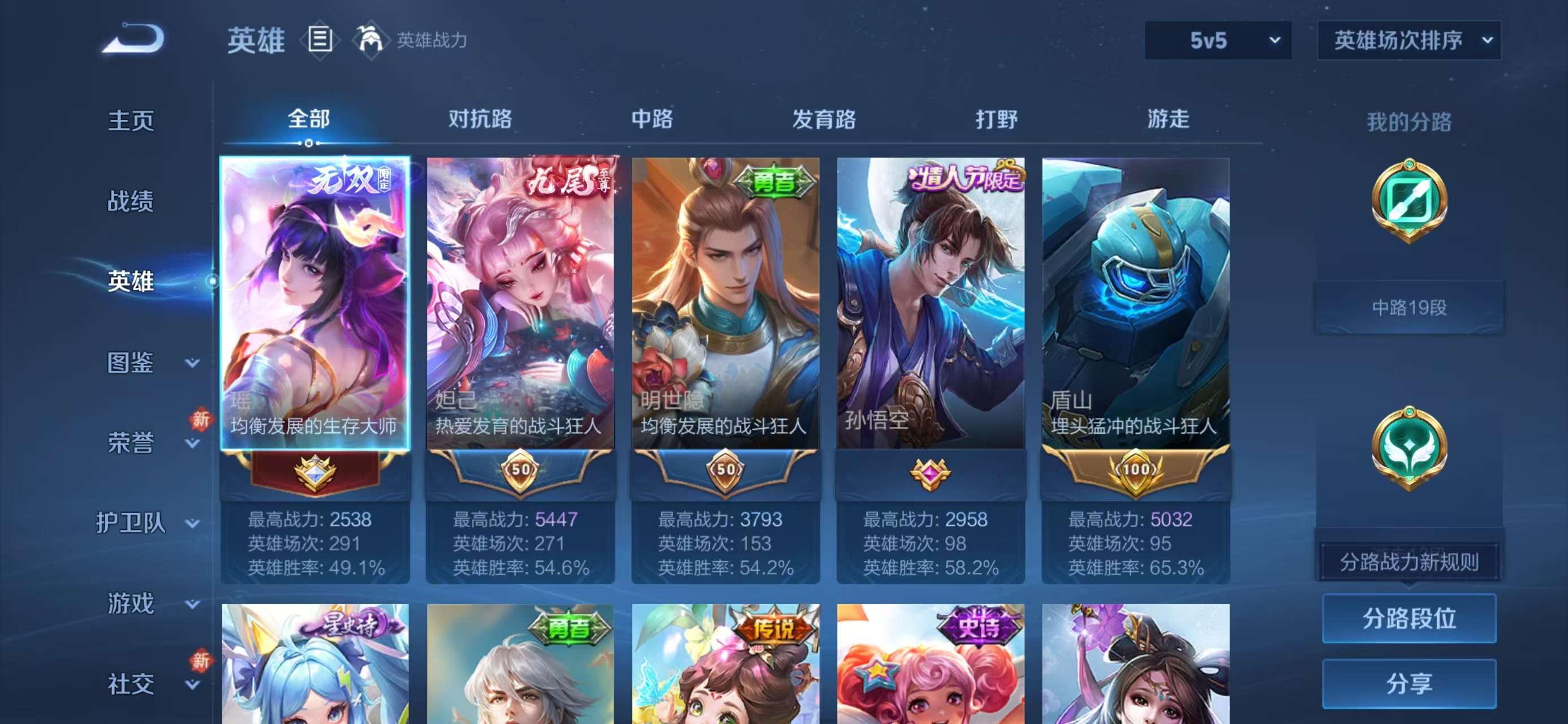 WZCMW4113729王者荣耀账号详情图4