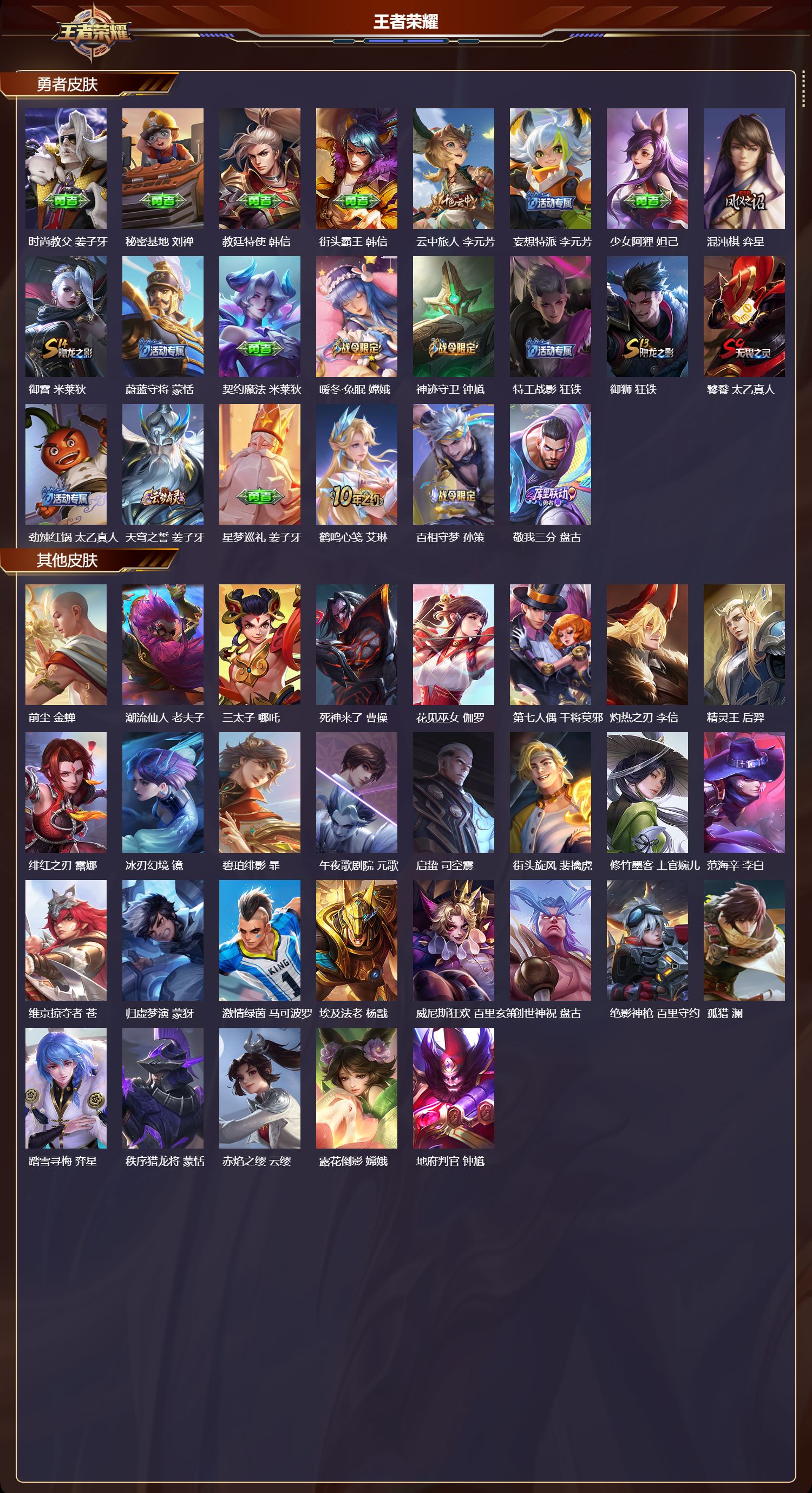 WZQM4115449王者荣耀账号详情图5