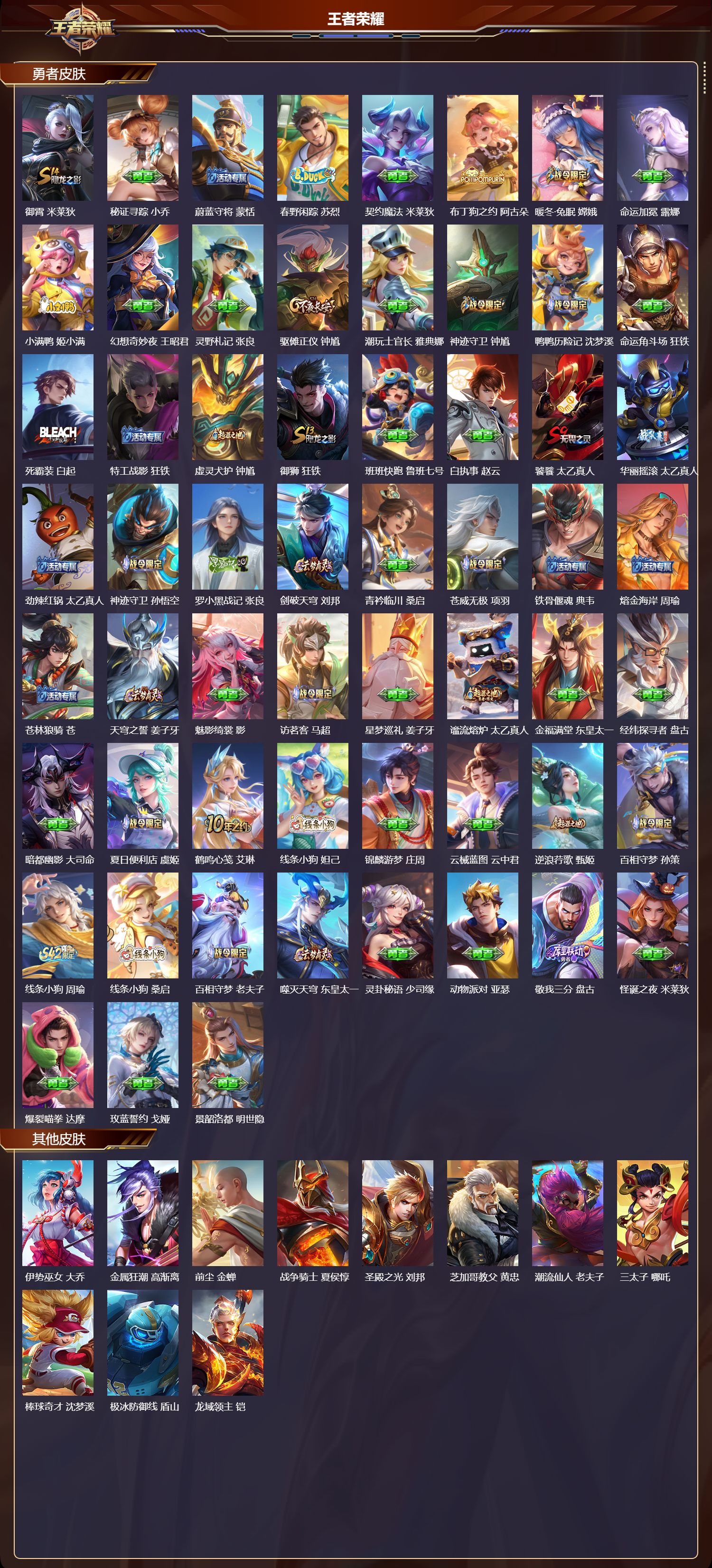 WZQM4115520王者荣耀账号详情图8