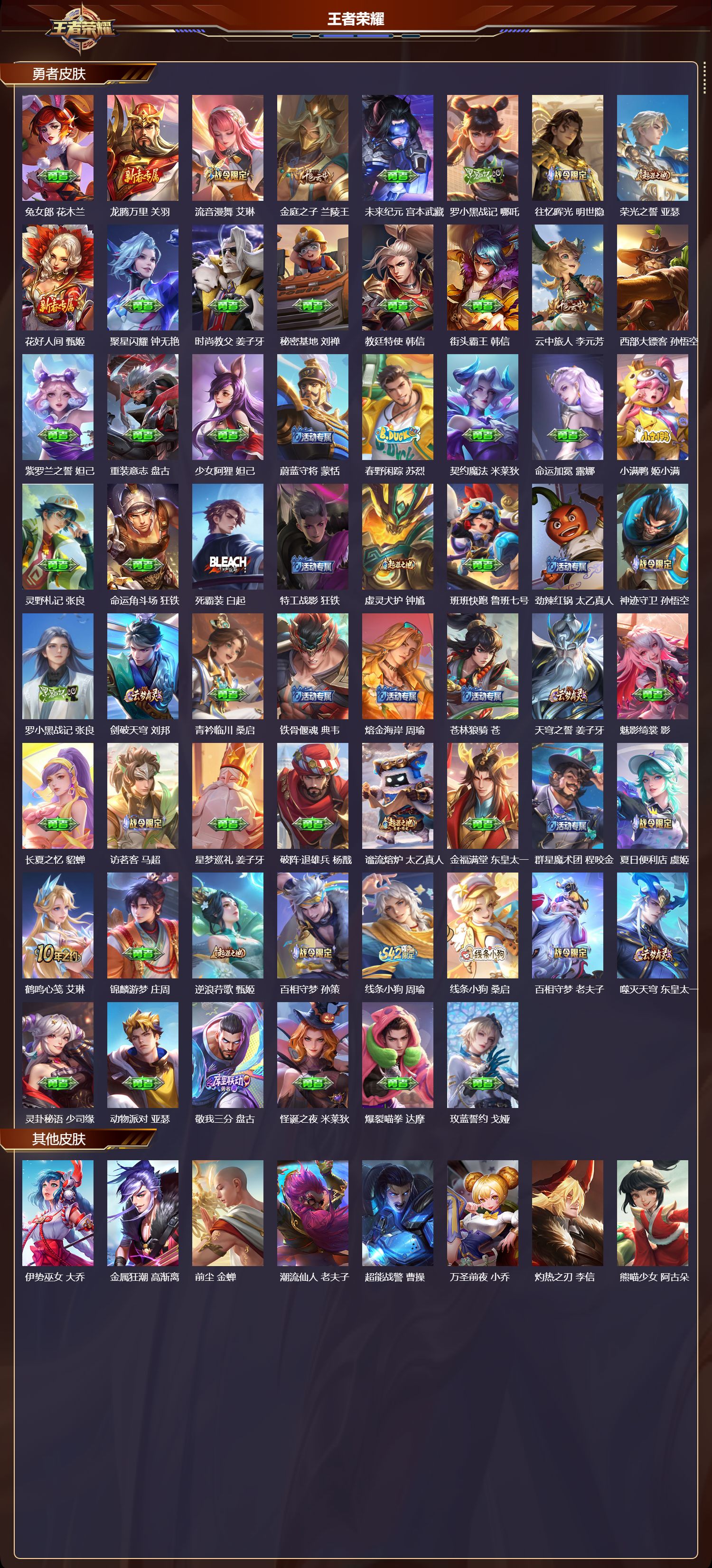 WZQM4119412王者荣耀账号详情图5