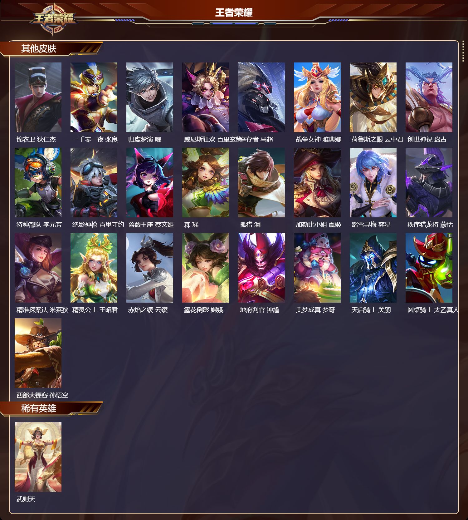 WZCMW4116735王者荣耀账号详情图11