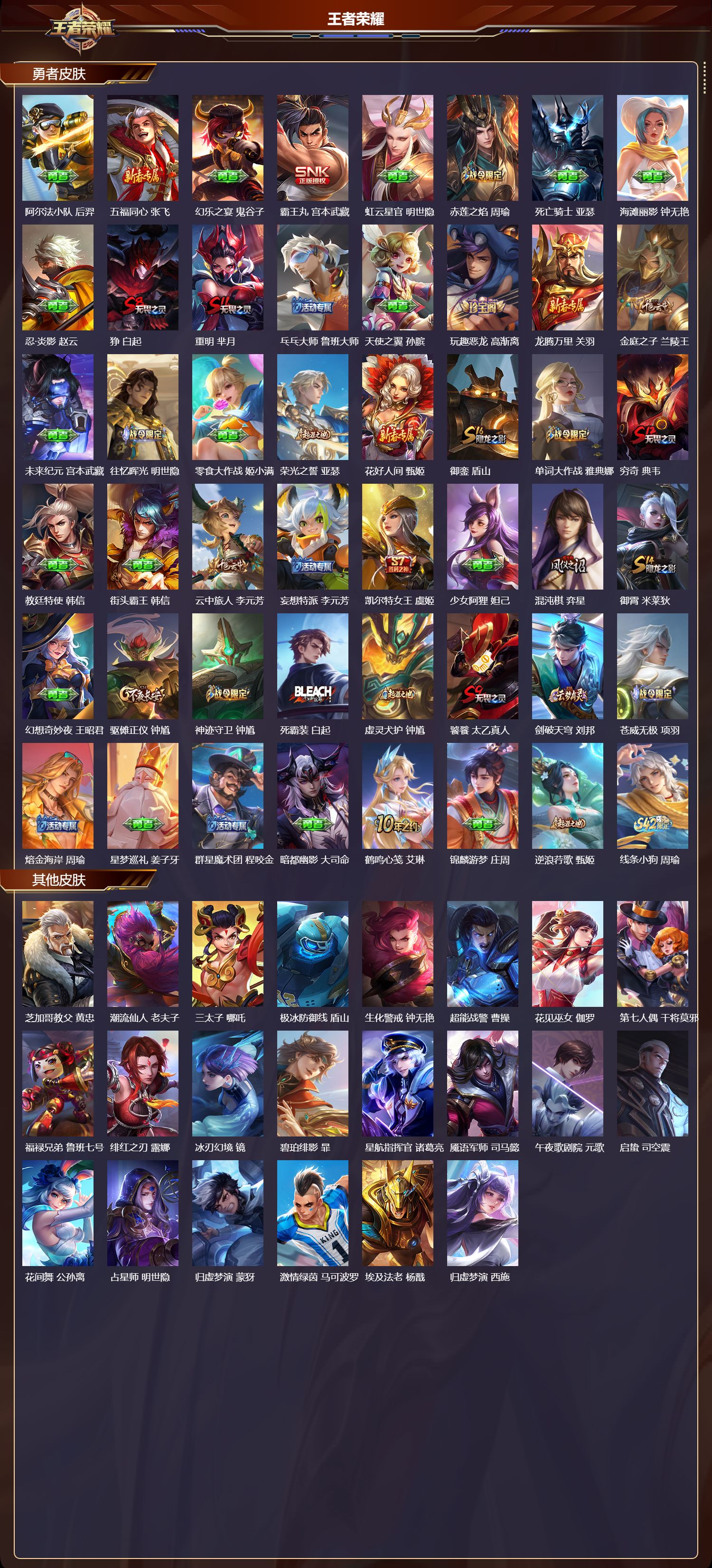 WZQM4119325王者荣耀账号详情图5