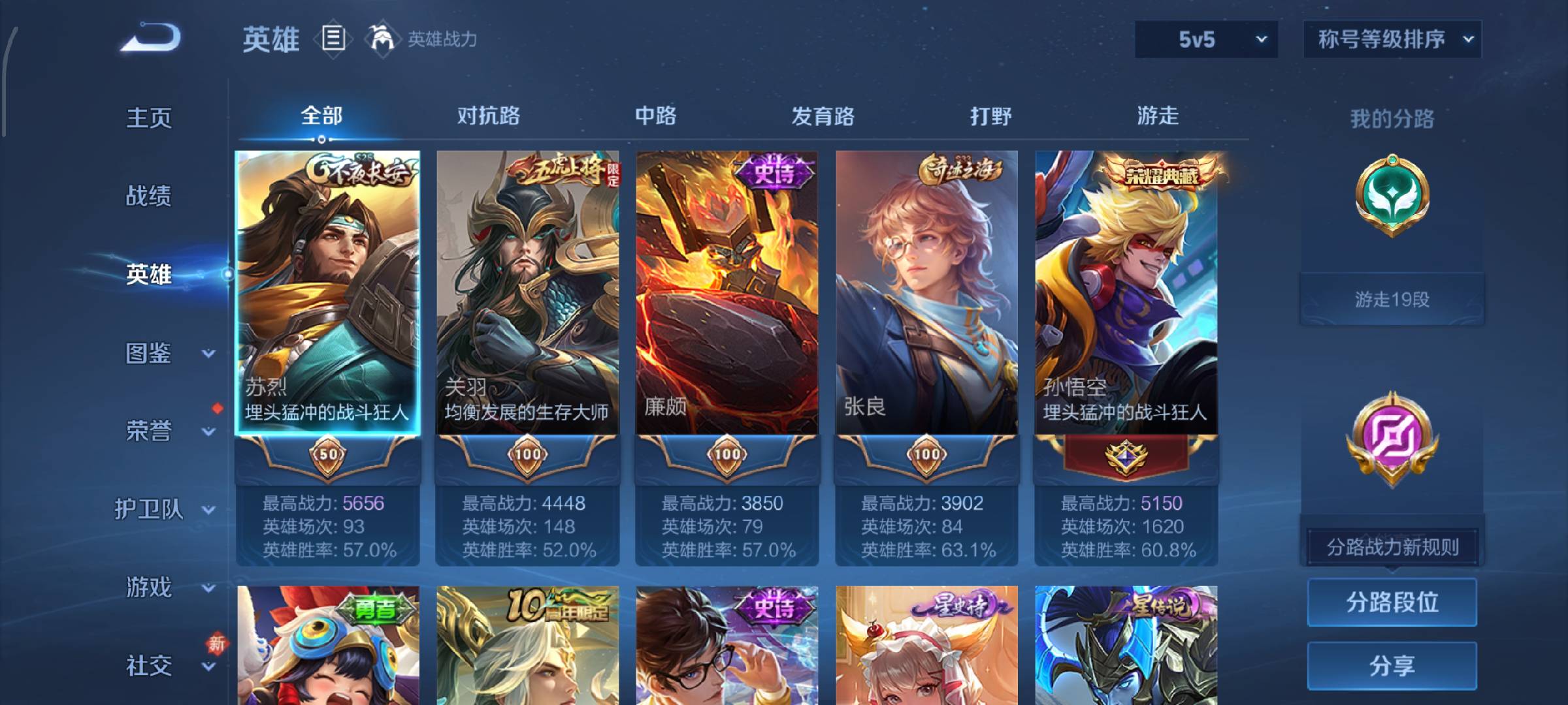 WZCMW4116671王者荣耀账号详情图3