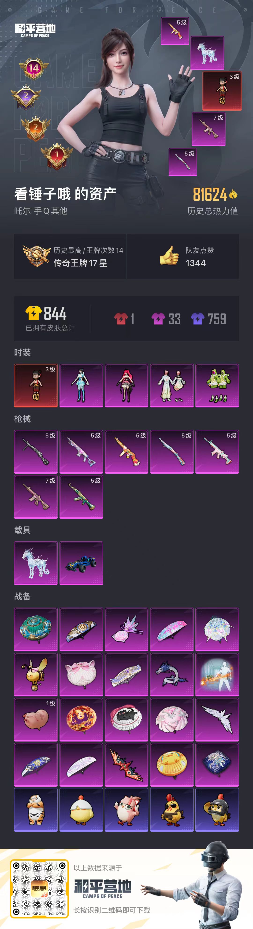 HPCMW464354和平精英账号详情图5