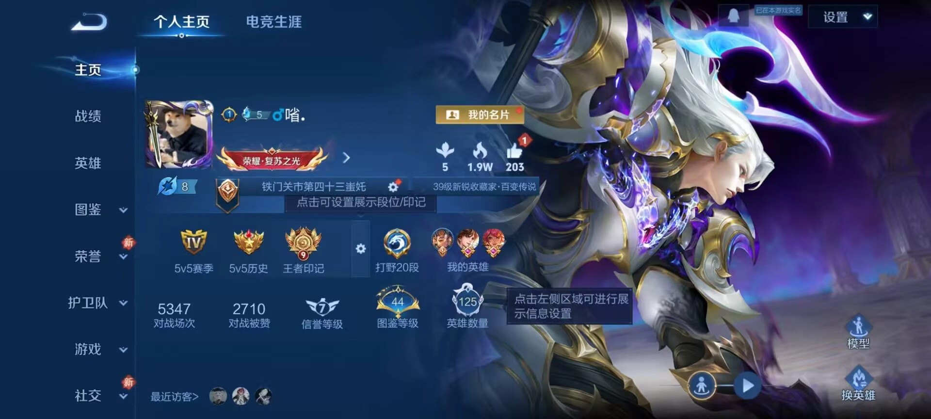 WZCMW4118043王者荣耀账号详情图2