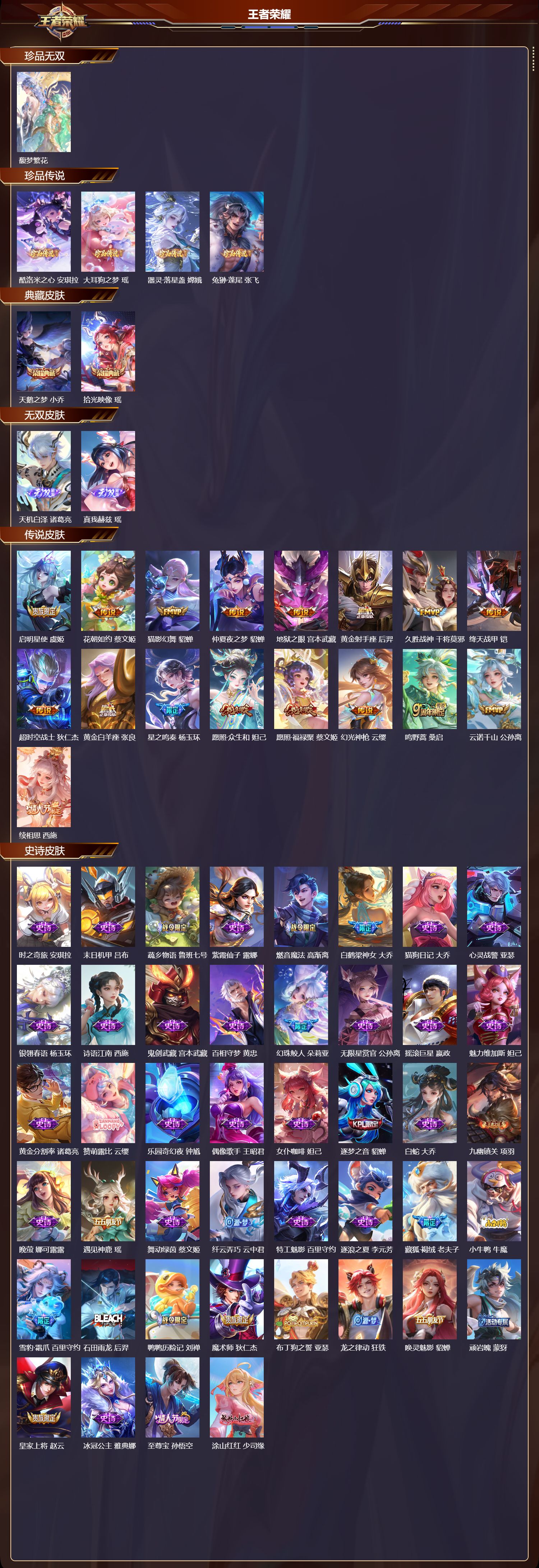 WZCMW4118157王者荣耀账号详情图8