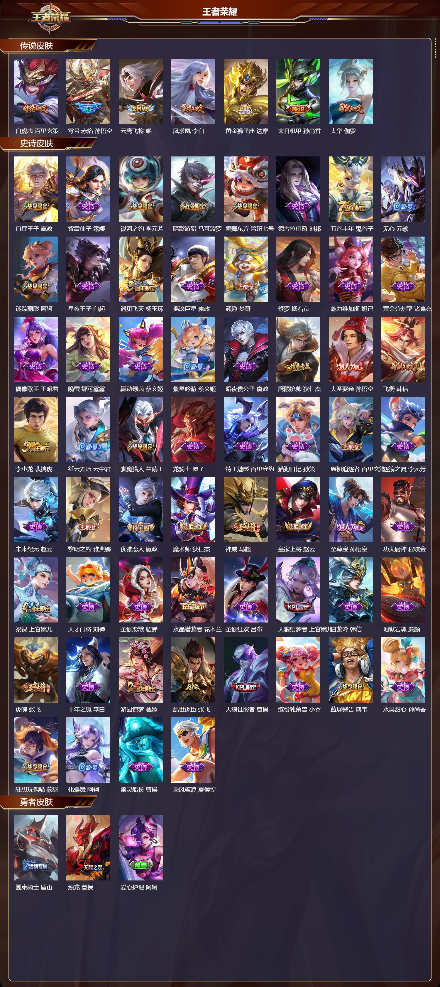 WZCMW4116696王者荣耀账号详情图6 WZCMW4116696王者荣耀账号详情图6