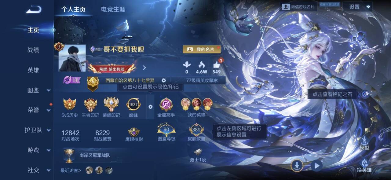 WZCMW4118063王者荣耀账号详情图2