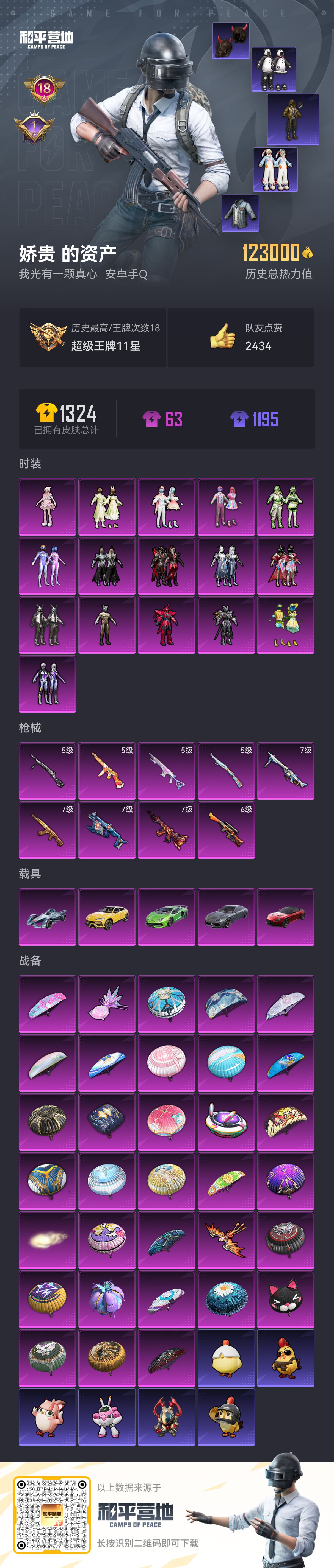 HPSJ462214和平精英账号详情图5