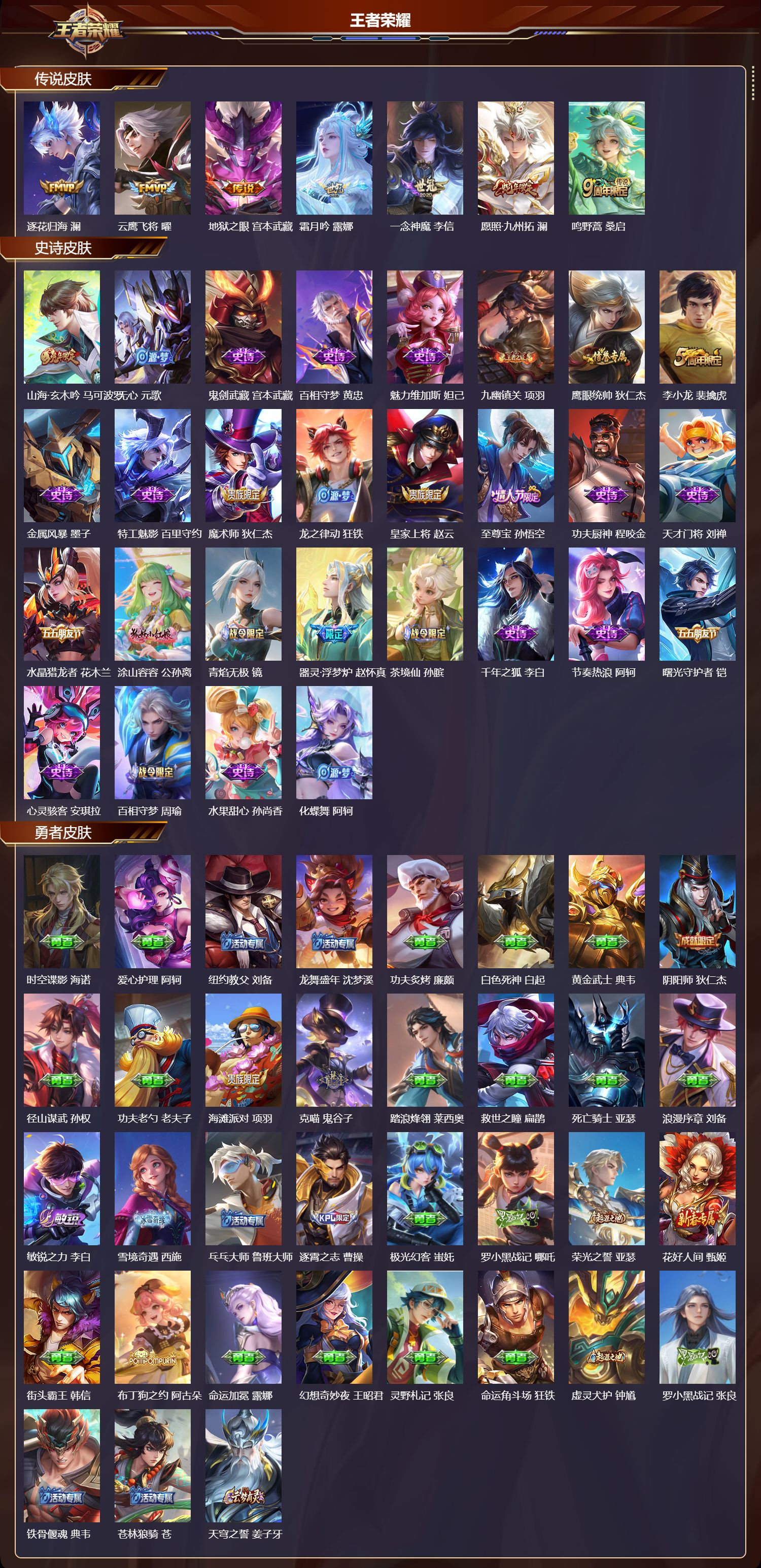 WZCMW4116727王者荣耀账号详情图6