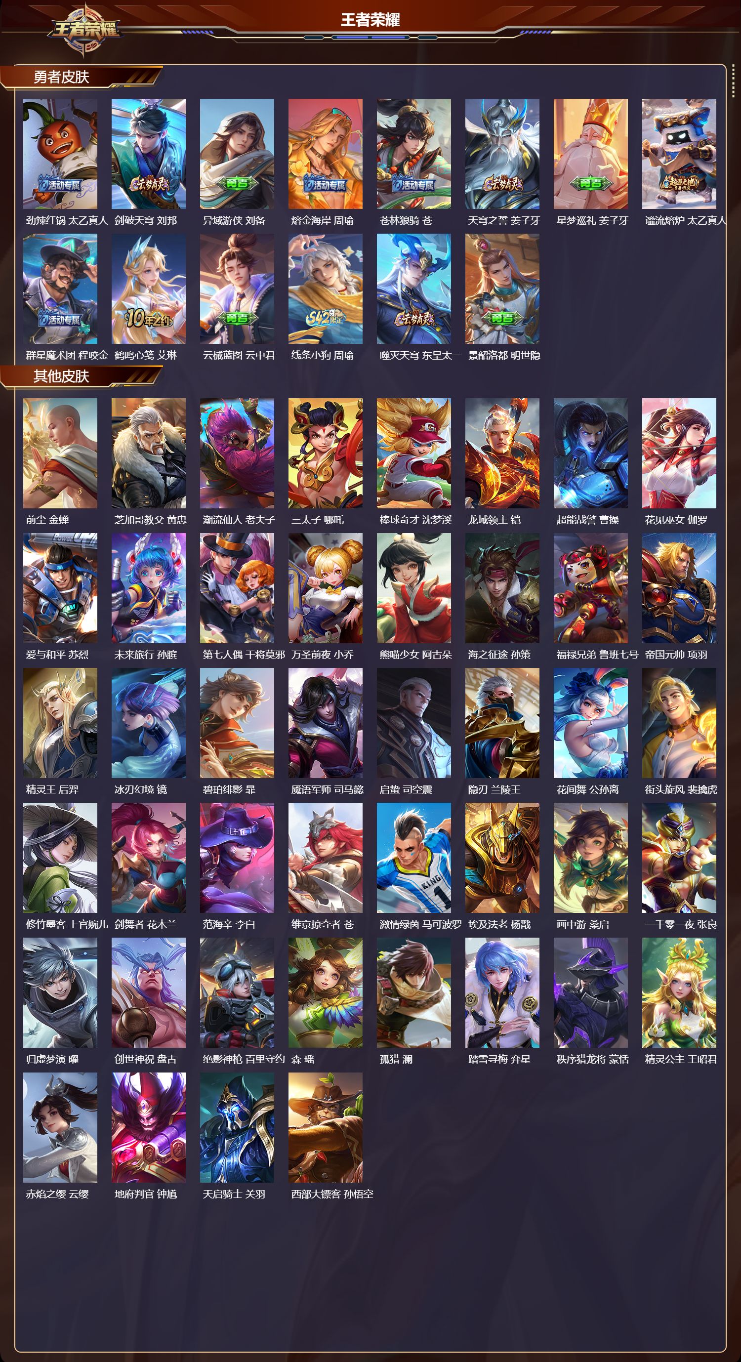 WZCMW4116714王者荣耀账号详情图9