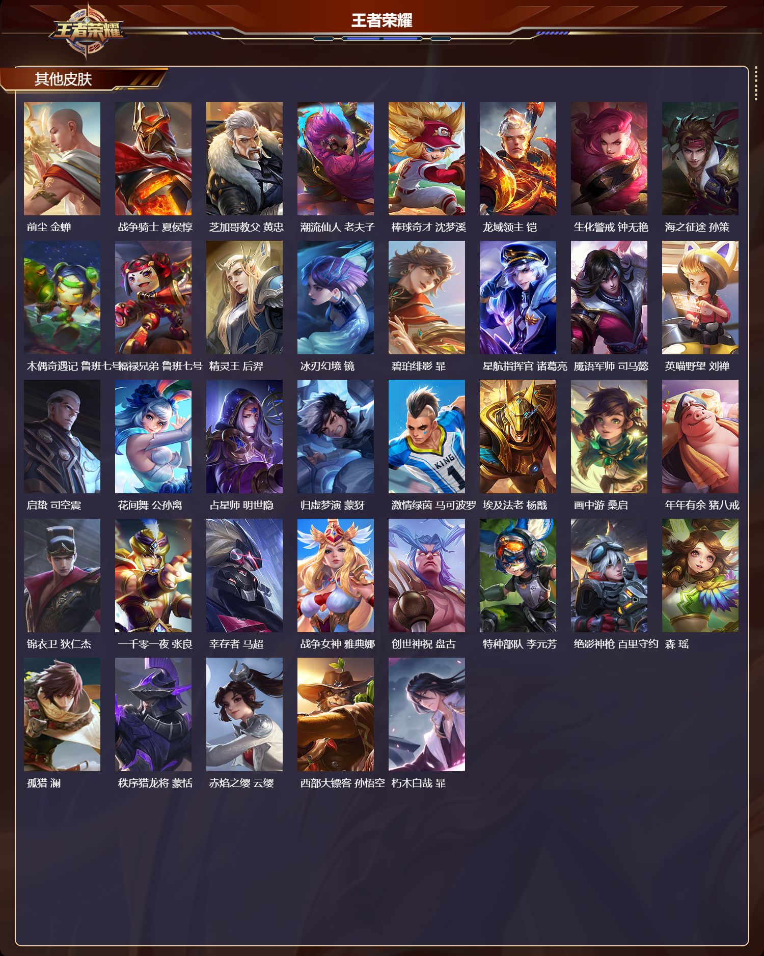 WZMK4151454王者荣耀账号详情图5