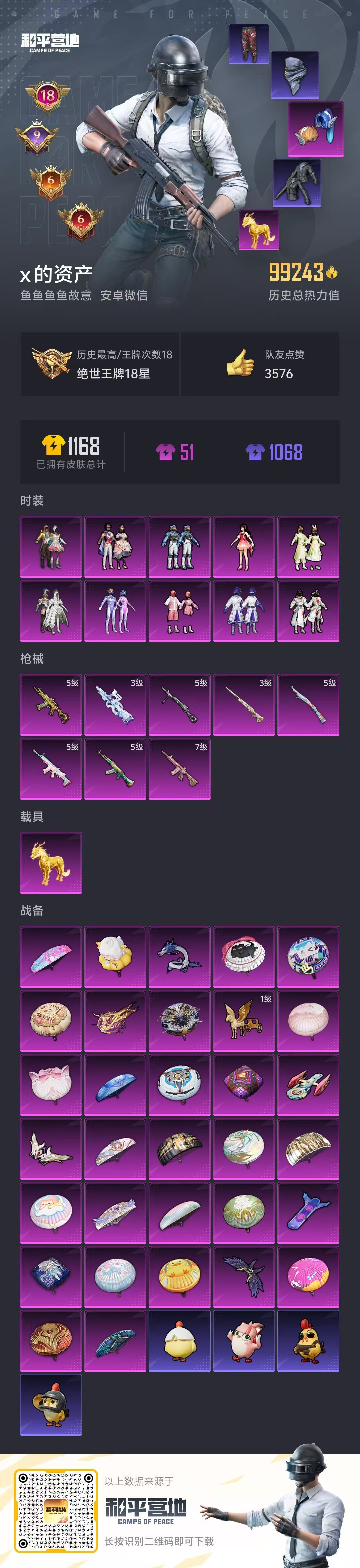 HPCMW462206和平精英账号详情图3