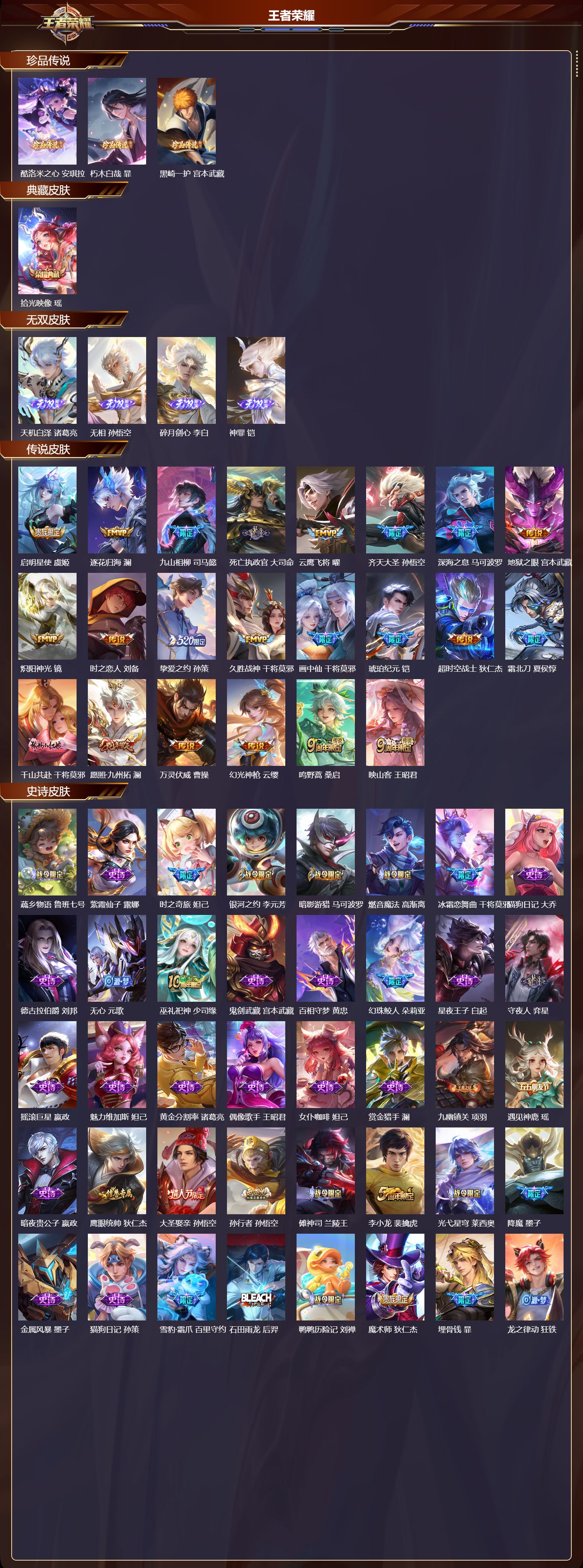 WZCMW4118037王者荣耀账号详情图6