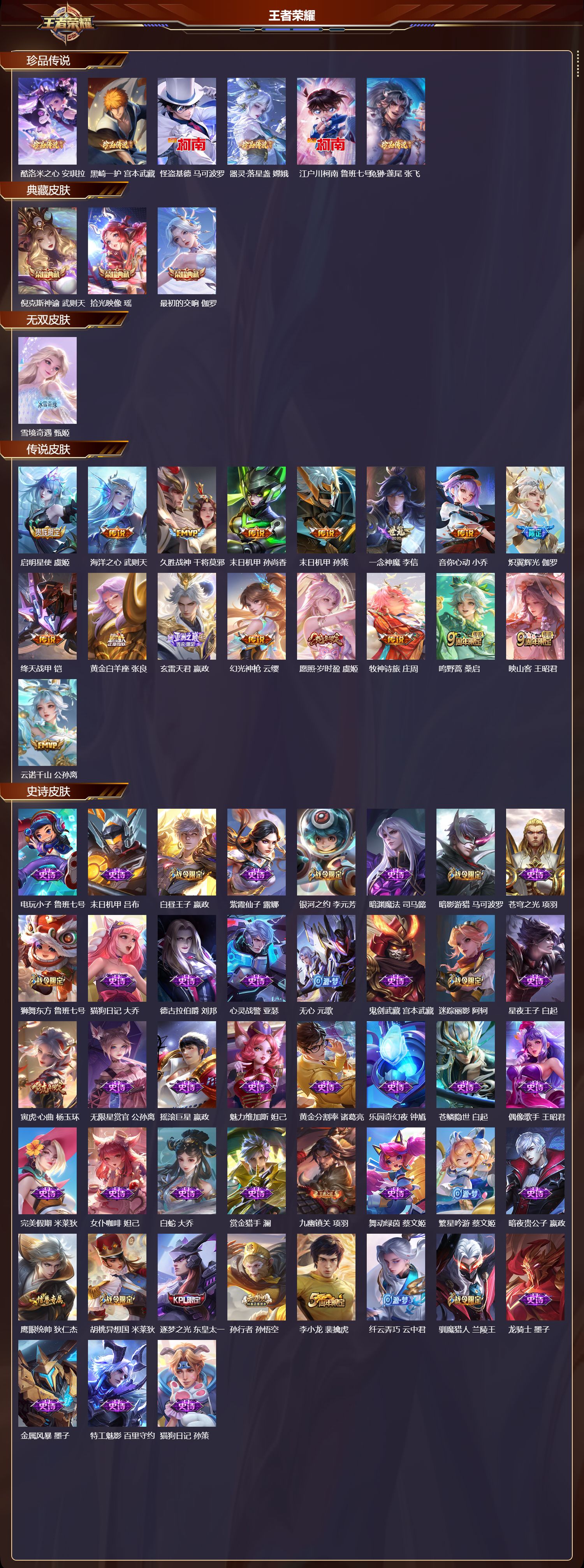 WZCMW4118169王者荣耀账号详情图8