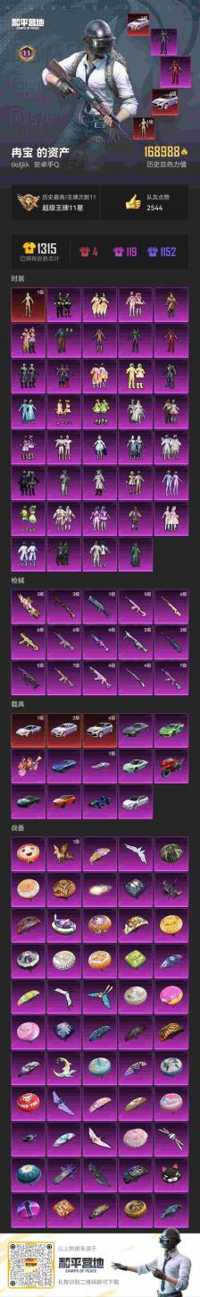 HPSJ462187和平精英账号详情图4