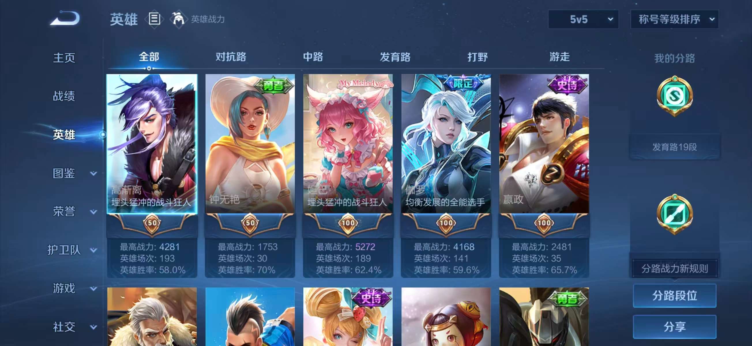 WZCMW4116681王者荣耀账号详情图4