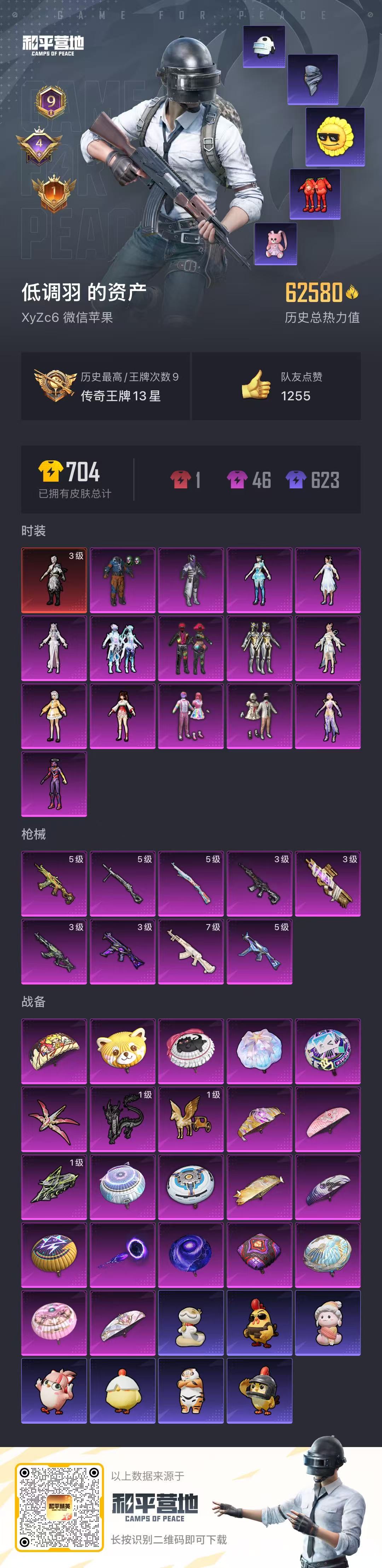 HPCMW464498和平精英账号详情图2