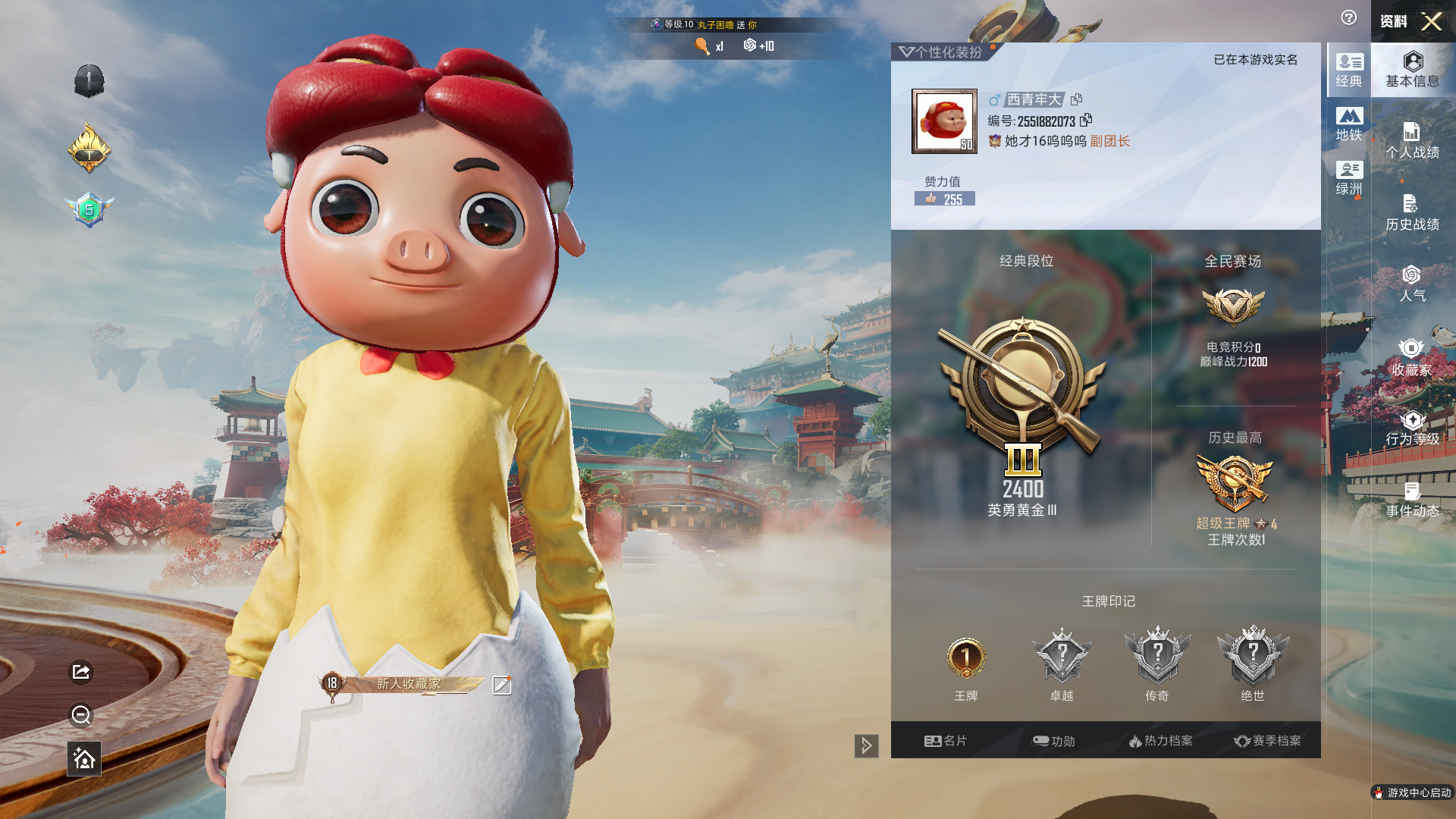 HPCMW464189和平精英账号详情图14