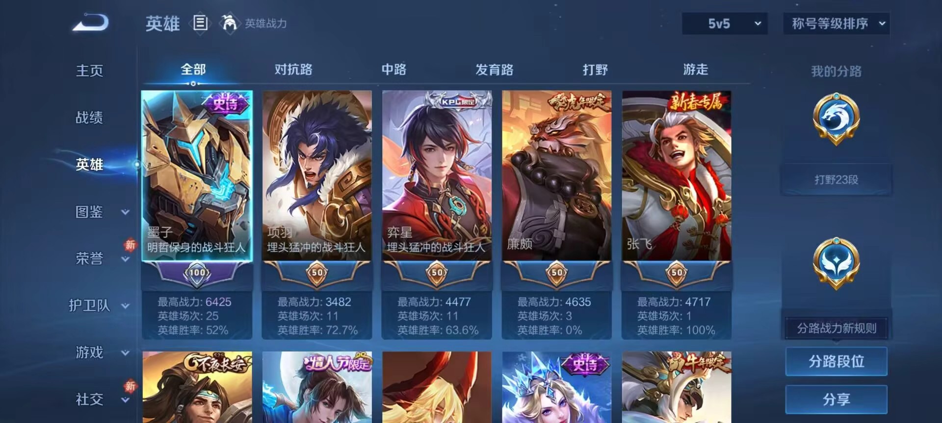 WZCMW4116672王者荣耀账号详情图3