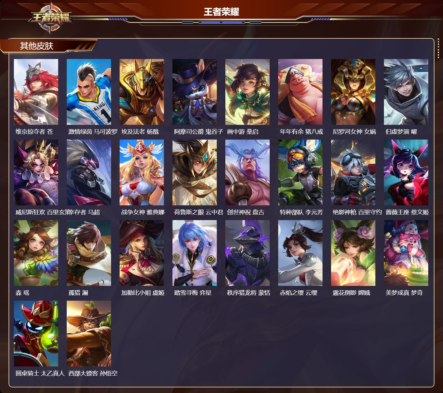 WZCMW4118062王者荣耀账号详情图11