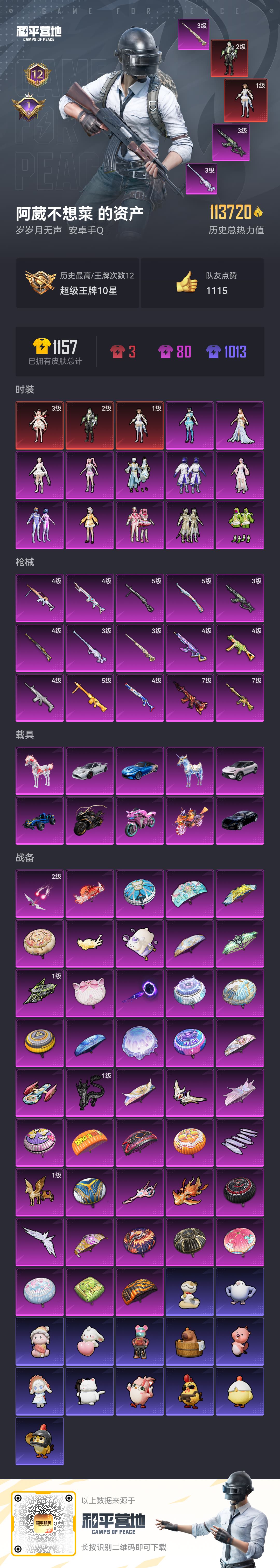 HPCMW469019和平精英账号详情图2