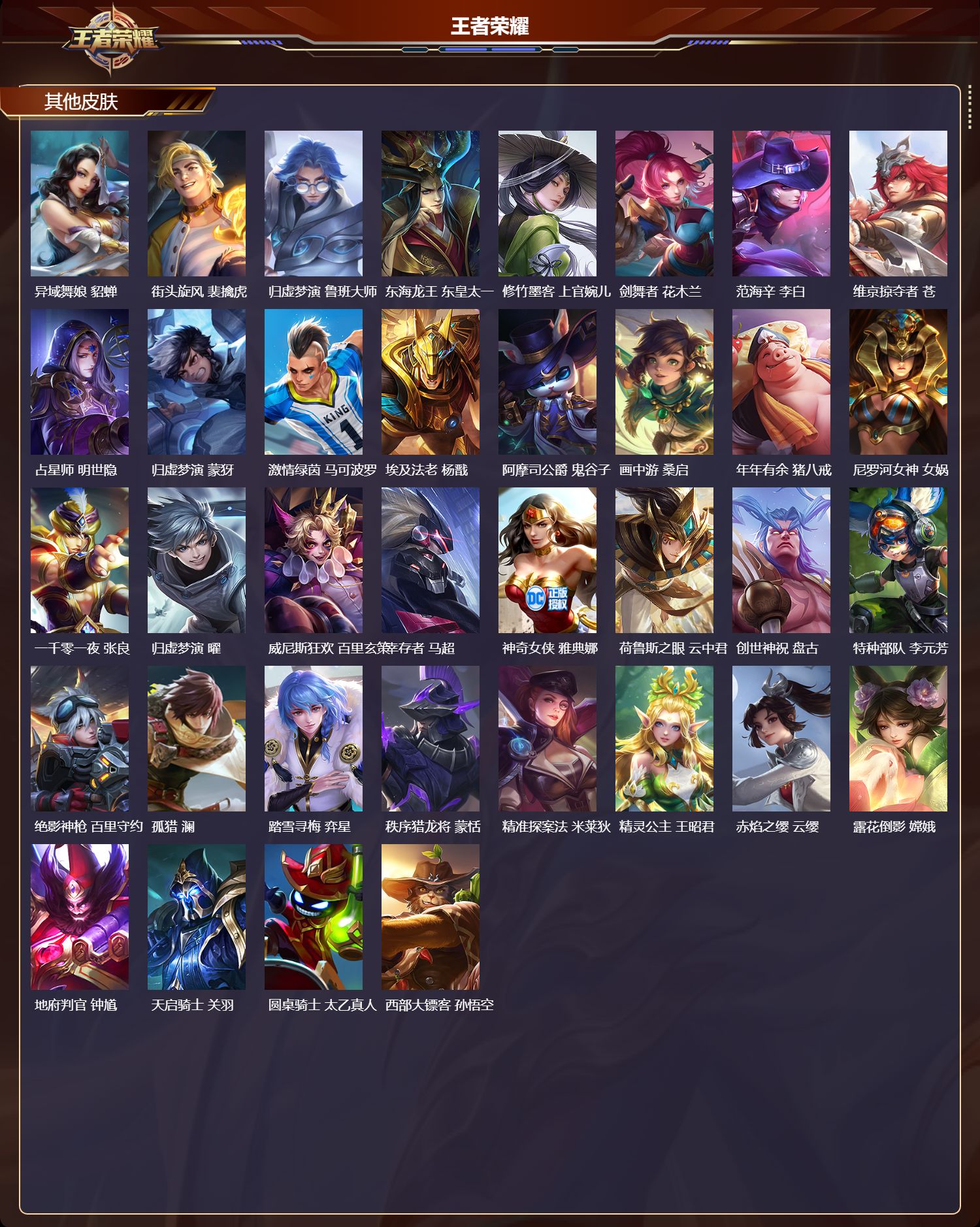 WZQM4119338王者荣耀账号详情图6